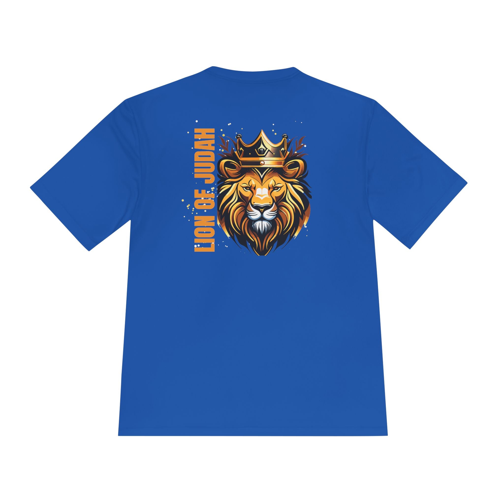 Collection of Lion of Judah Unisex Moisture Wicking Tee - Stylish Performance Shirt for Active Lifestyle in a gallery layout