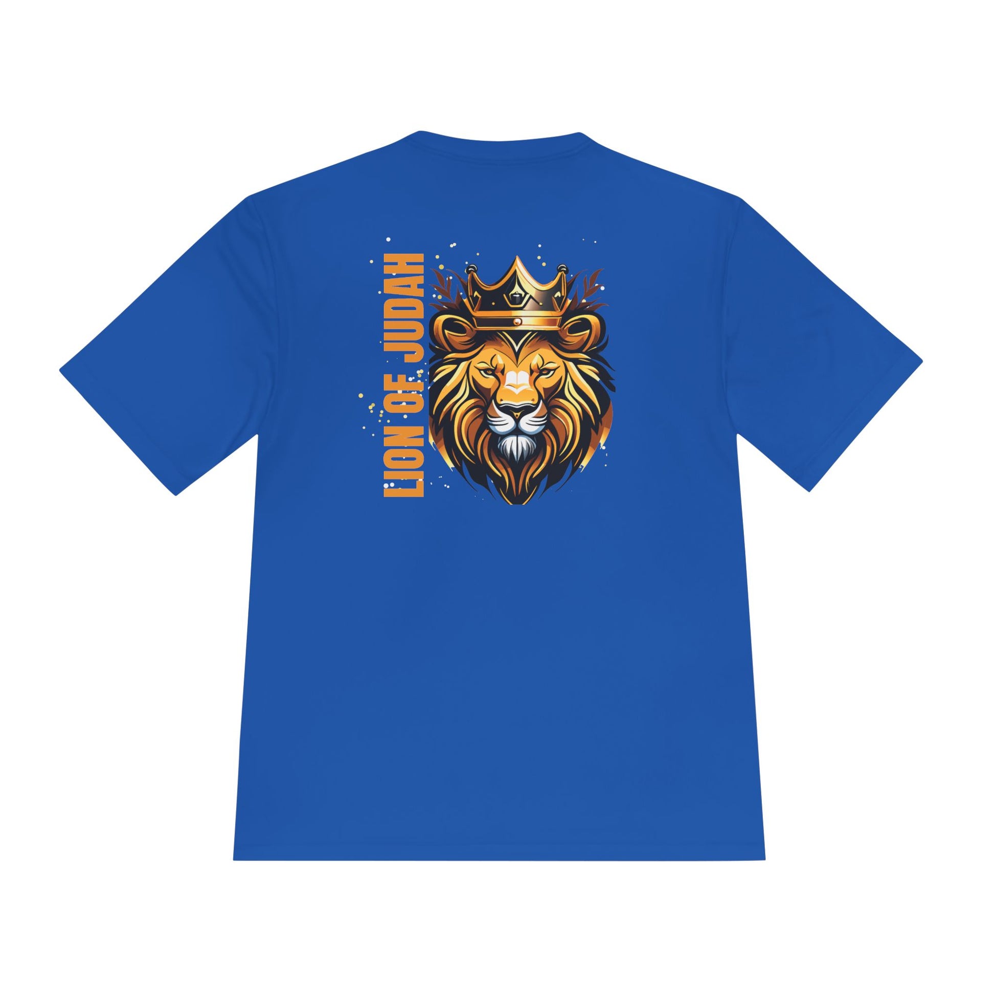 Lion of Judah Unisex Moisture Wicking Tee - Stylish Performance Shirt for Active Lifestyle