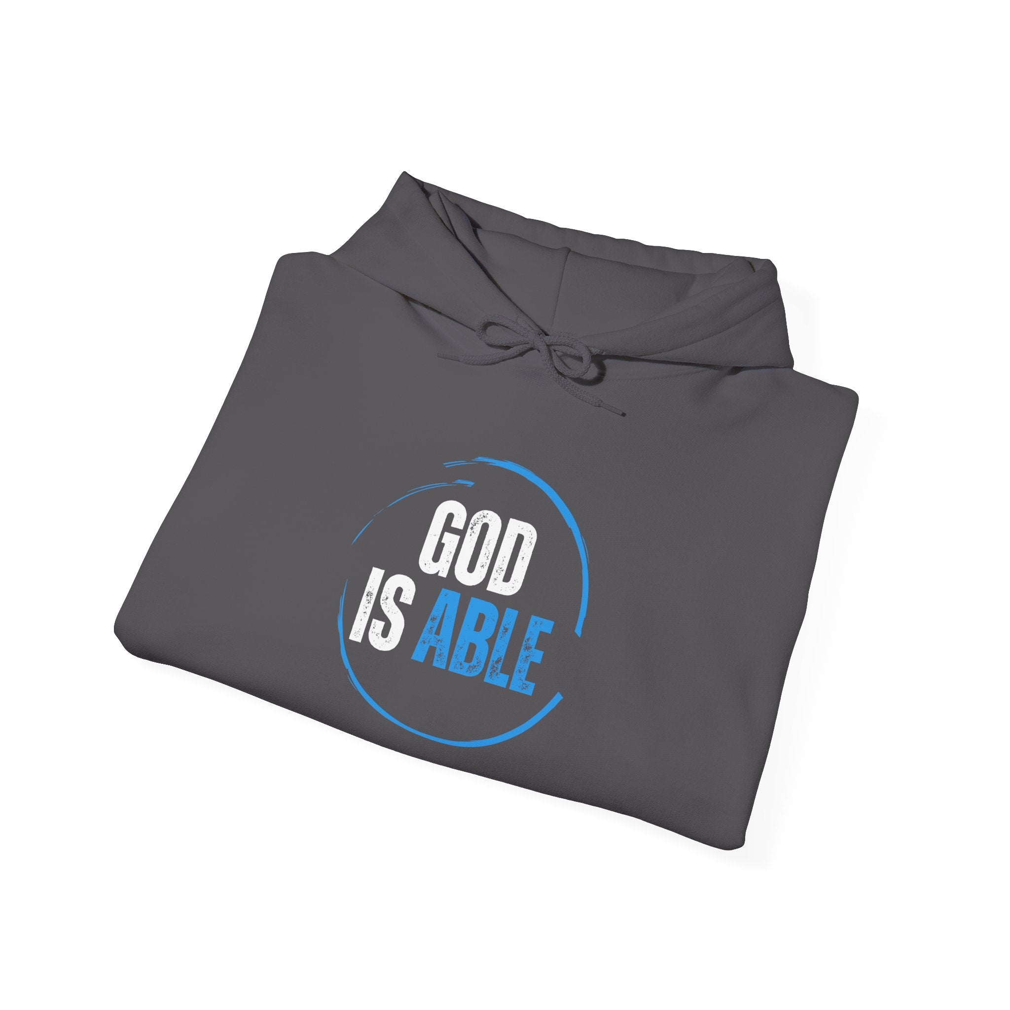Collection of God Is Able Unisex Hooded Sweatshirt in a gallery layout
