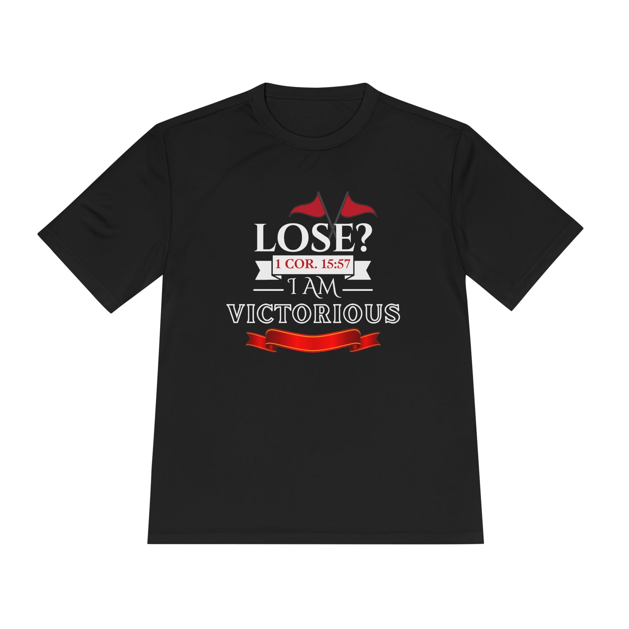 Collection of Victorious Faith Unisex Moisture Wicking Tee - I COR. 15:57 in a gallery layout