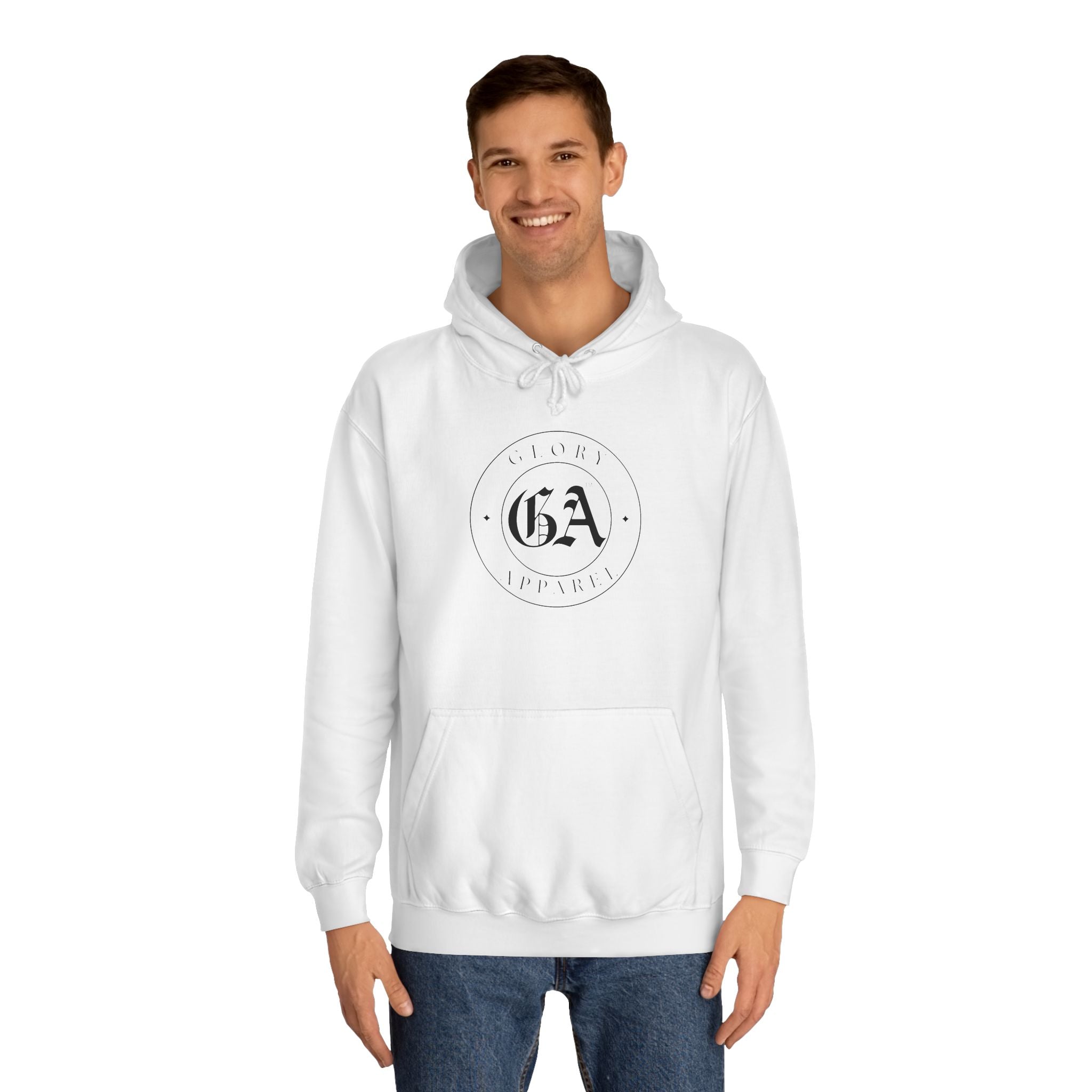 Collection of Glory Apparel Cozy Unisex College Hoodie  - Perfect for Campus Life & Casual Wear in a gallery layout
