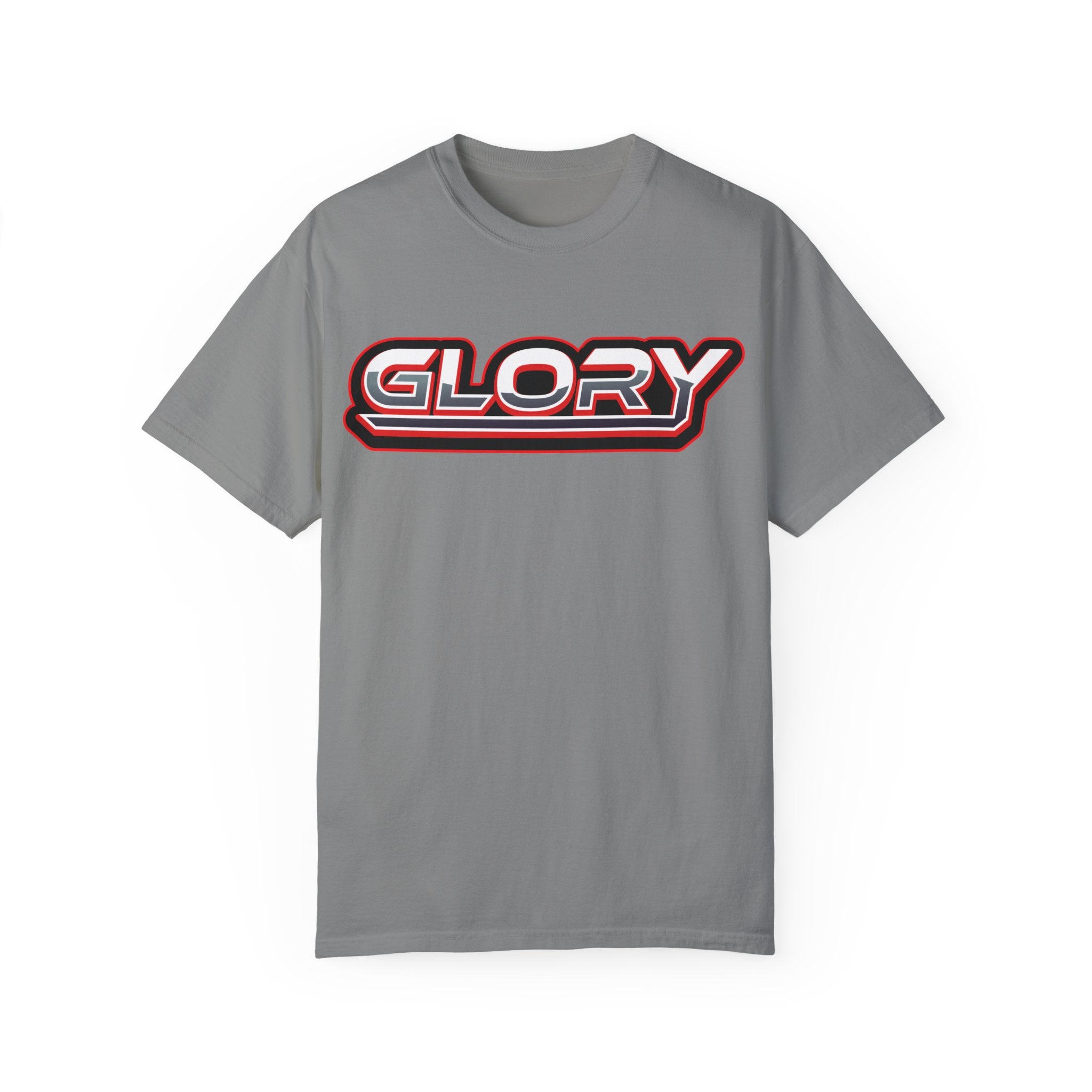 Collection of Unisex 'GLORY' Graphic Tee for Casual Style in a gallery layout