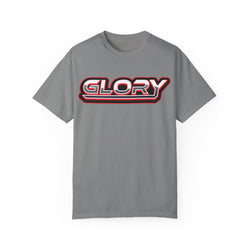 Collection of Unisex 'GLORY' Graphic Tee for Casual Style in a gallery layout