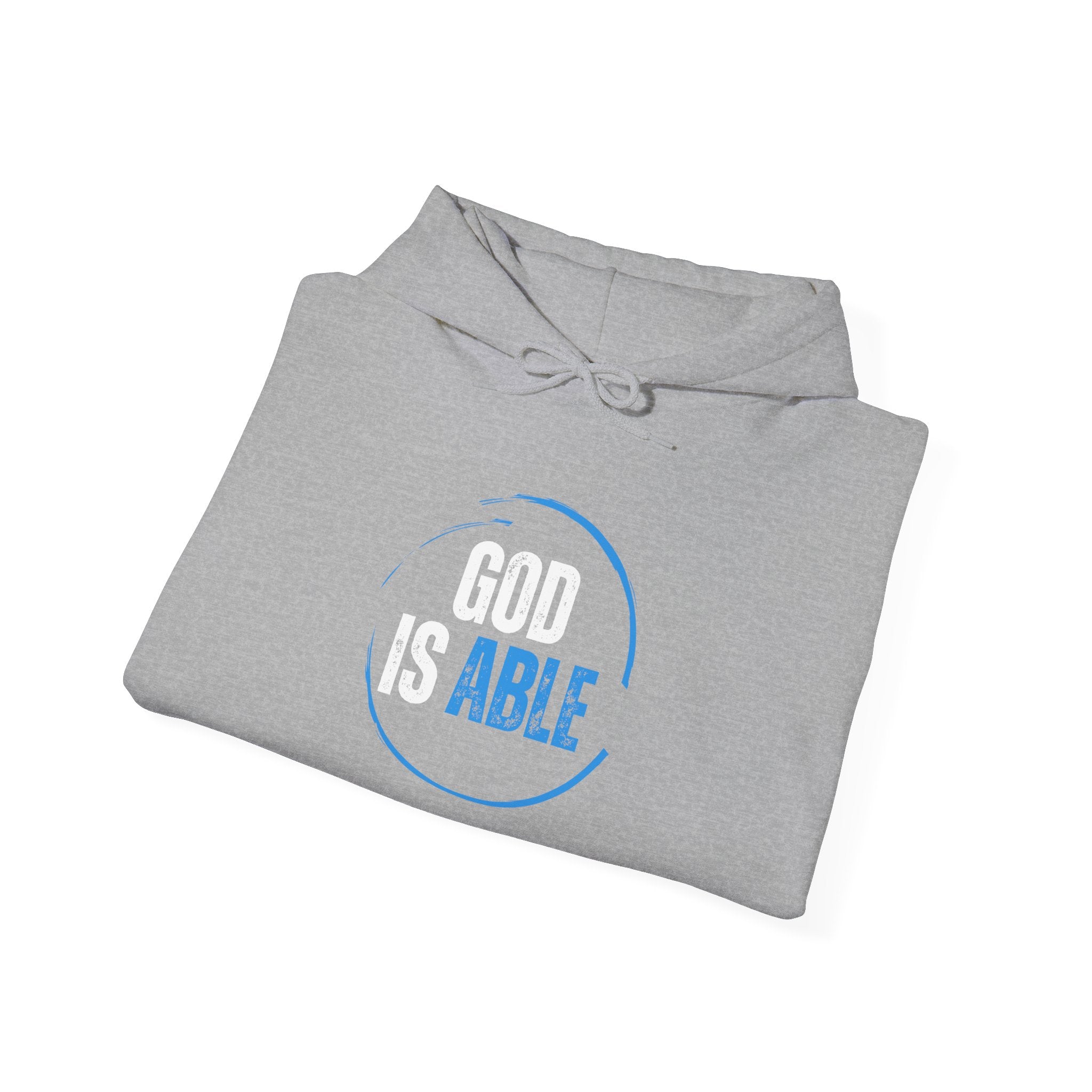 Collection of God Is Able Unisex Hooded Sweatshirt in a gallery layout
