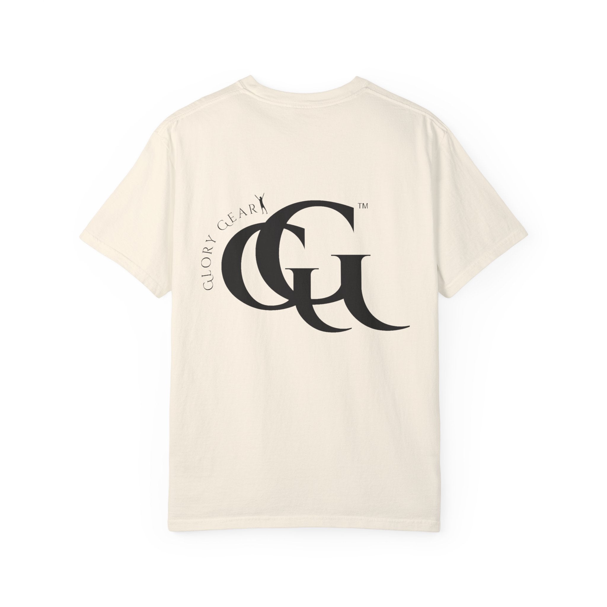 Collection of Unisex Garment-Dyed T-Shirt with Cross Design - Faith-Inspired Apparel in a gallery layout