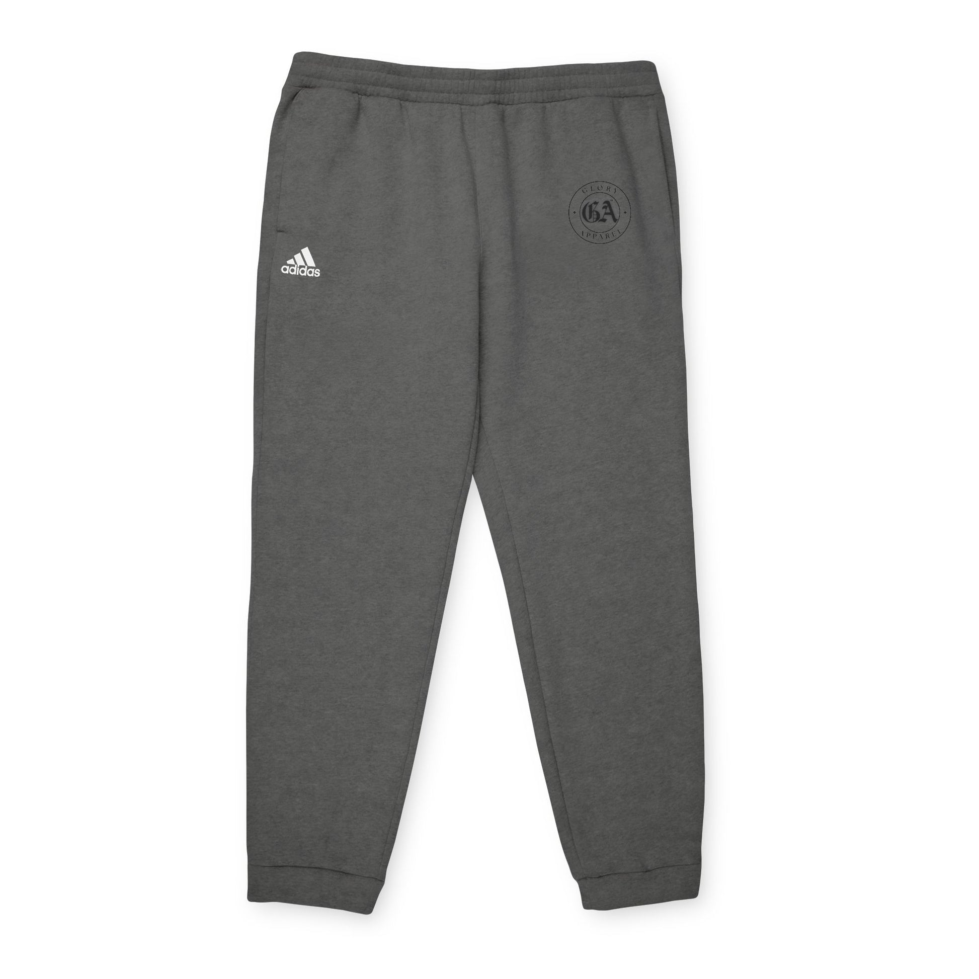 Comfortable Adidas Unisex Fleece Joggers for Athletes and Casual Wear- Glory Apparel Logo