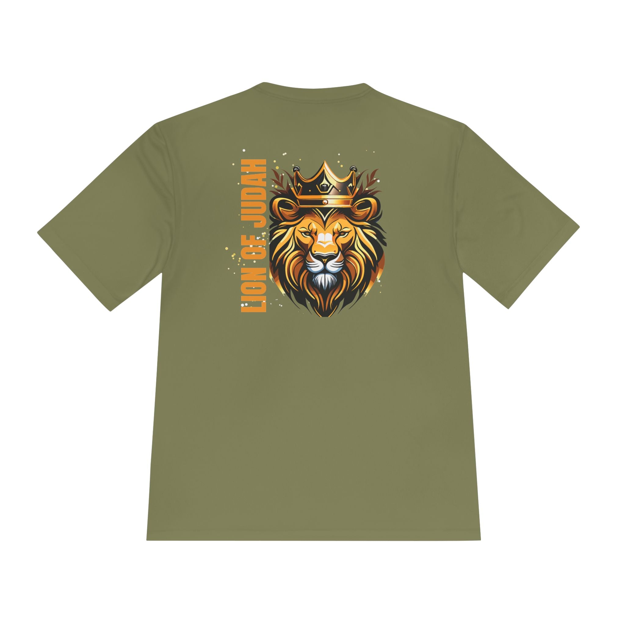Collection of Lion of Judah Unisex Moisture Wicking Tee - Stylish Performance Shirt for Active Lifestyle in a gallery layout
