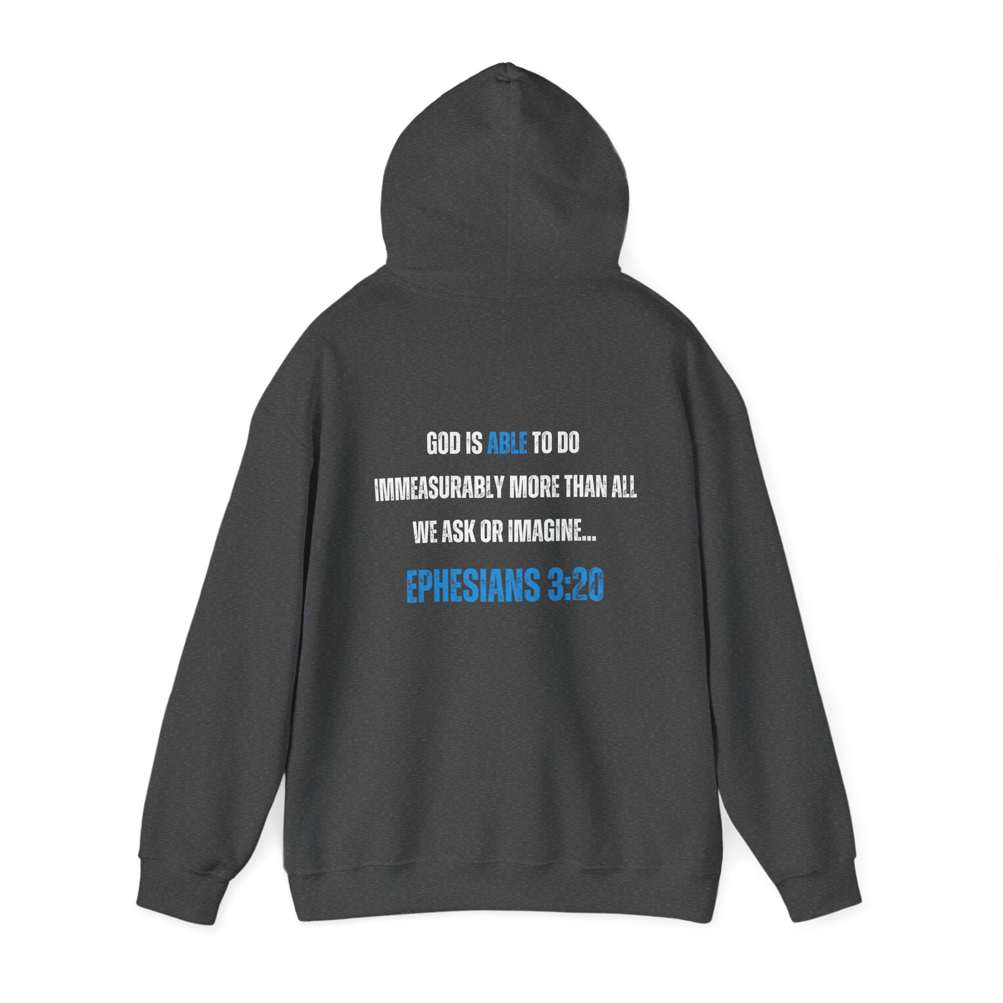 Collection of God Is Able Unisex Hooded Sweatshirt in a gallery layout