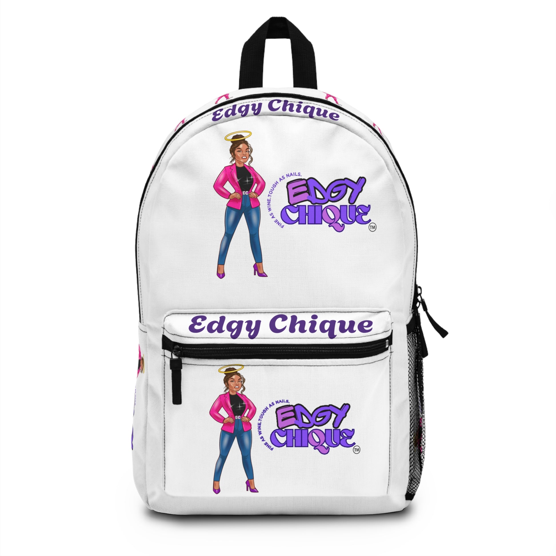 Edgy Chique Stylish Backpack - Trendy Design for Fashion Lovers