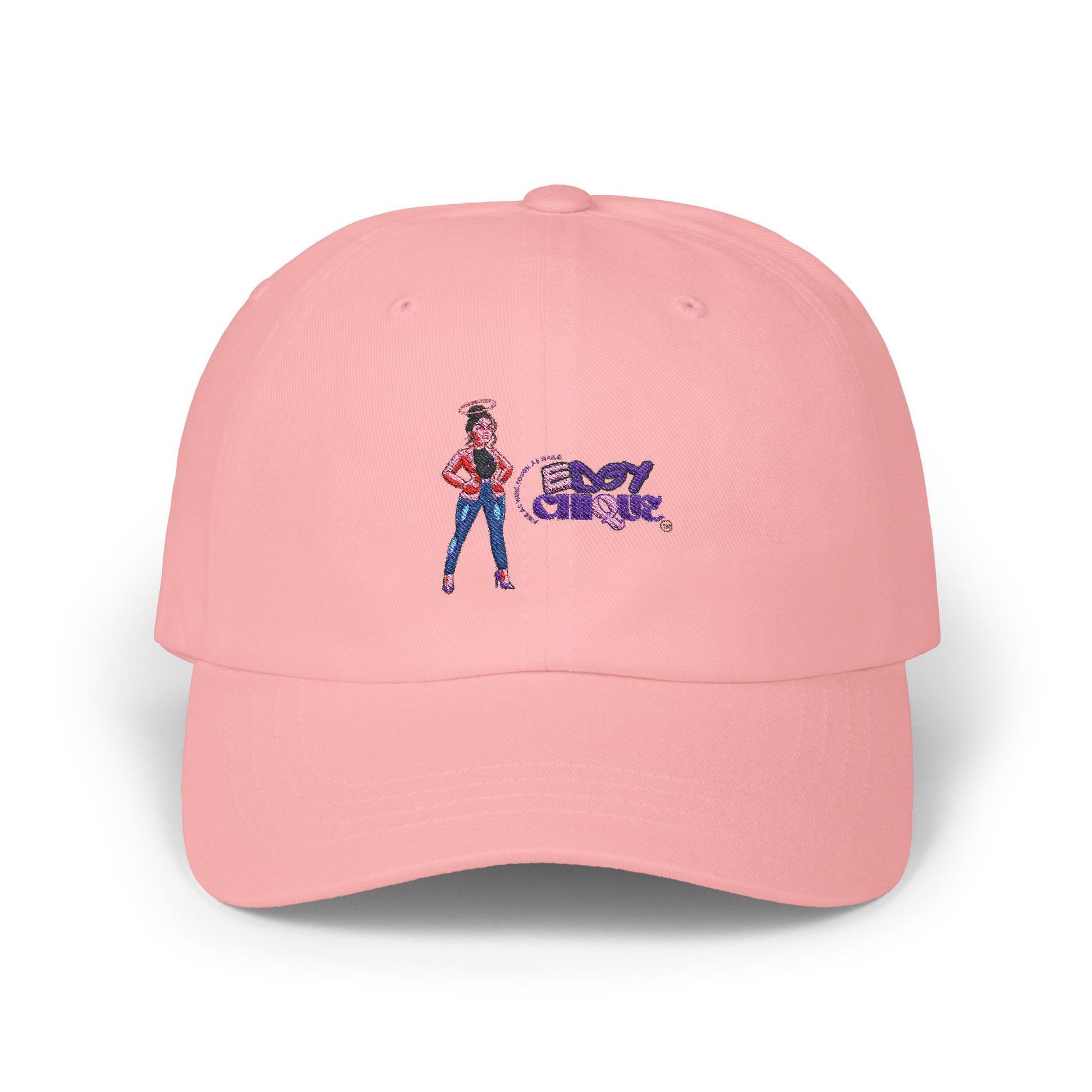 Gorra bordada Edgy Chique: gorra moderna y chic para el día a día
