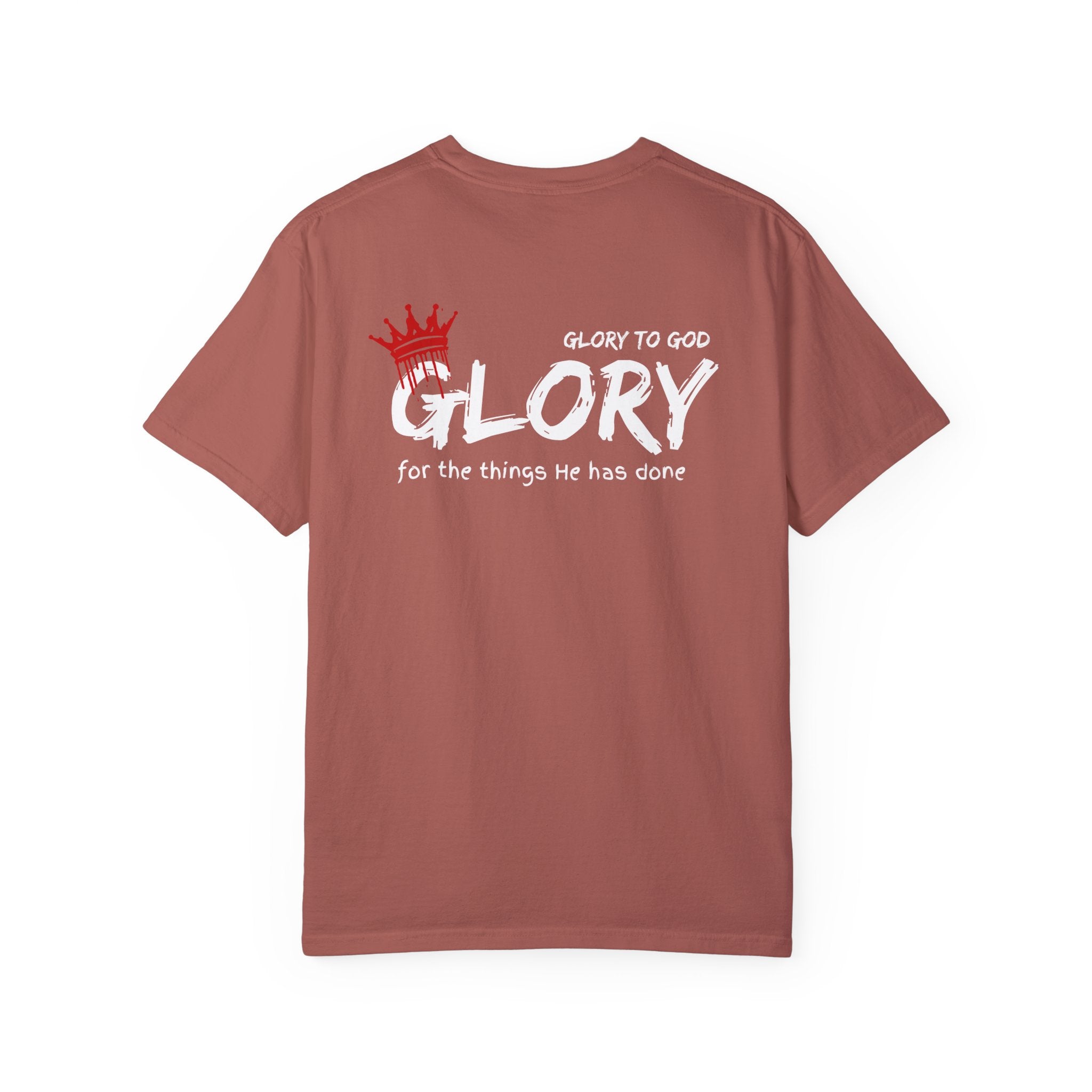 Collection of Faith-Inspired Unisex T-Shirt - 'Glory to God' Design in a gallery layout