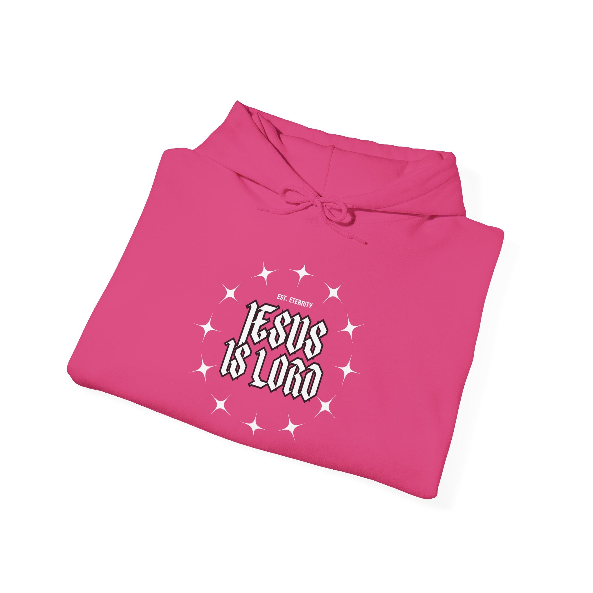 Collection of Unisex Heavy Hooded Sweatshirt - Jesus Is Lord Design in a gallery layout