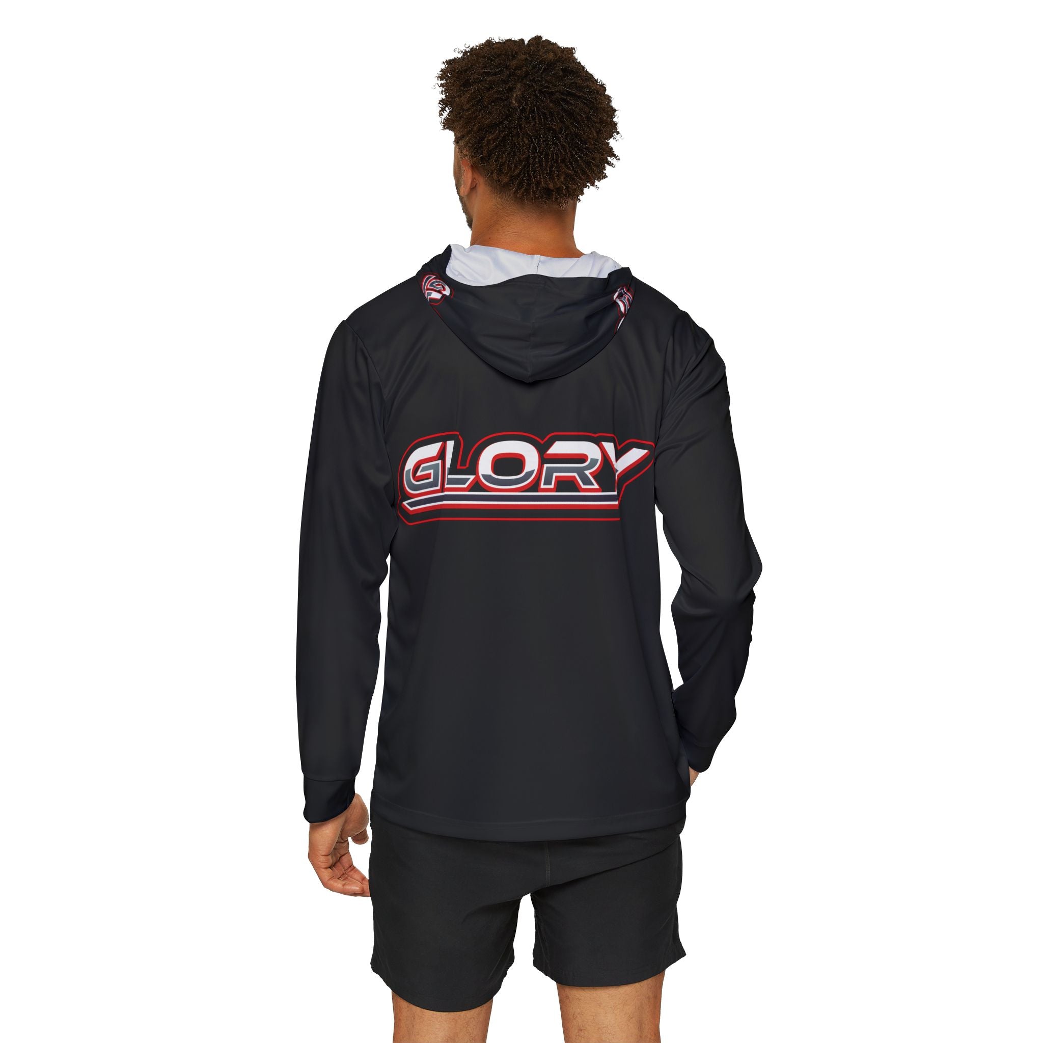 Collection of Men's Sports Warmup Hoodie for Athletes - 'GLORY' Design | Performance Activewear in a gallery layout