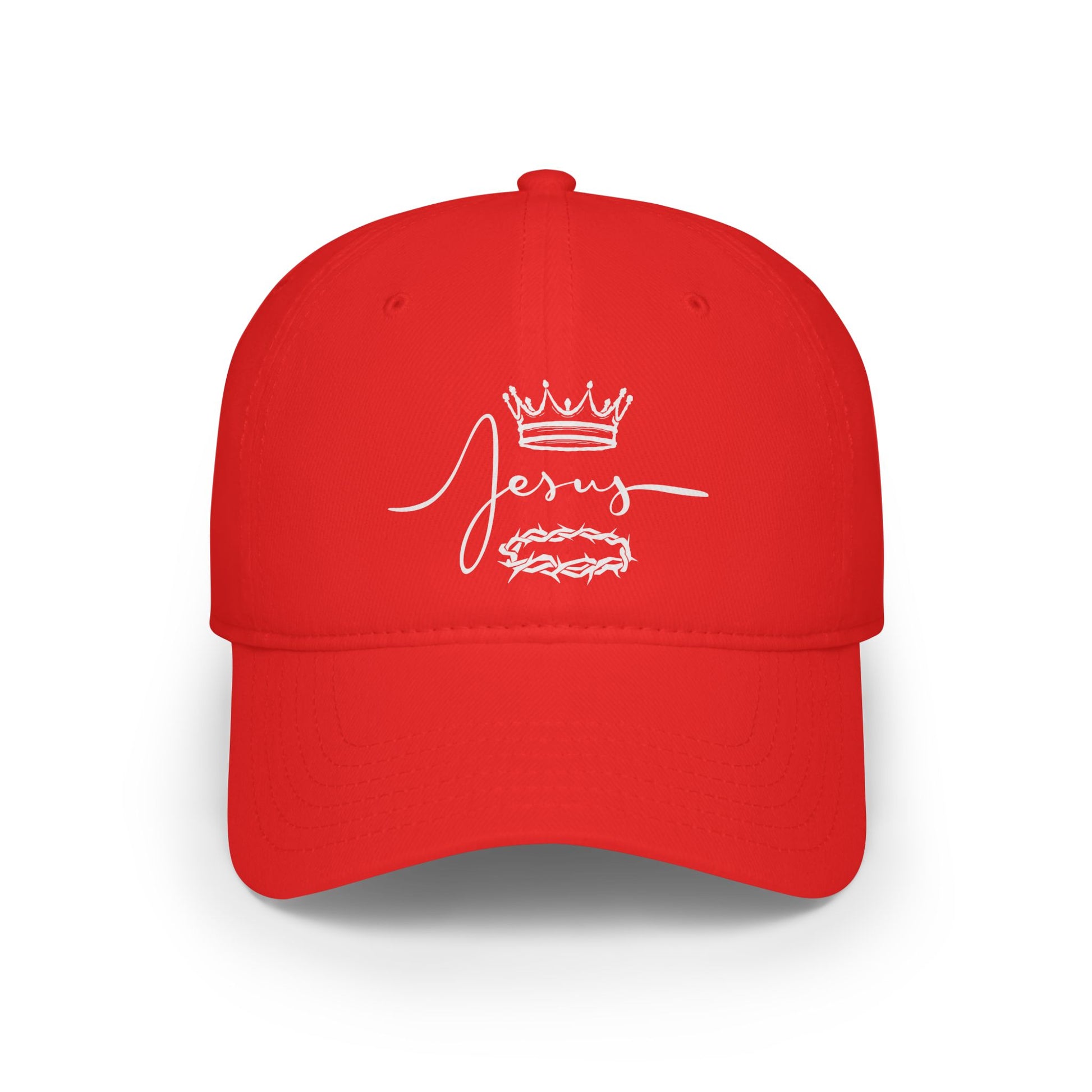 Jesus Crown & Thorns Low Profile Baseball Cap -Hat for Faith and Everyday Wear
