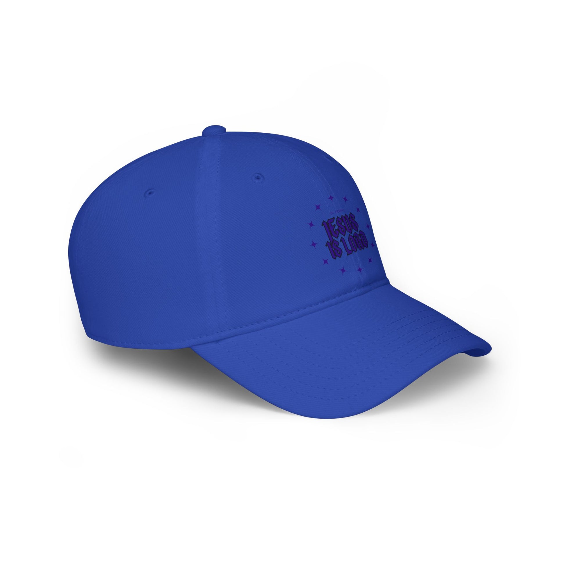 Inspirational Low Profile Baseball Cap - 'Jesus Is Lord' Design