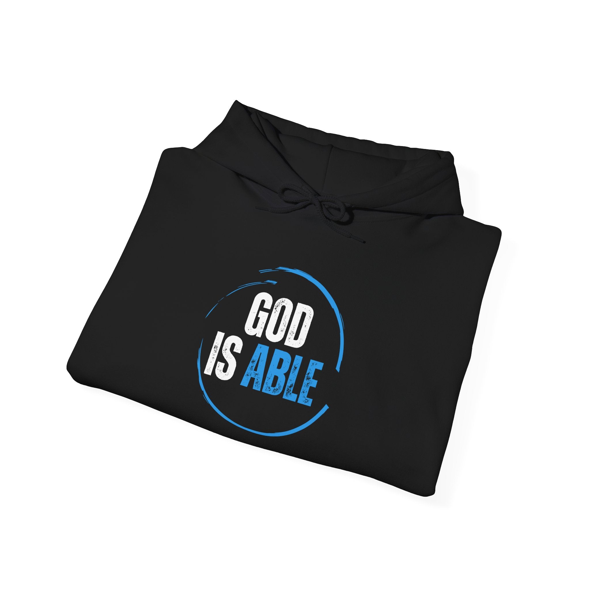 Collection of God Is Able Unisex Hooded Sweatshirt in a gallery layout