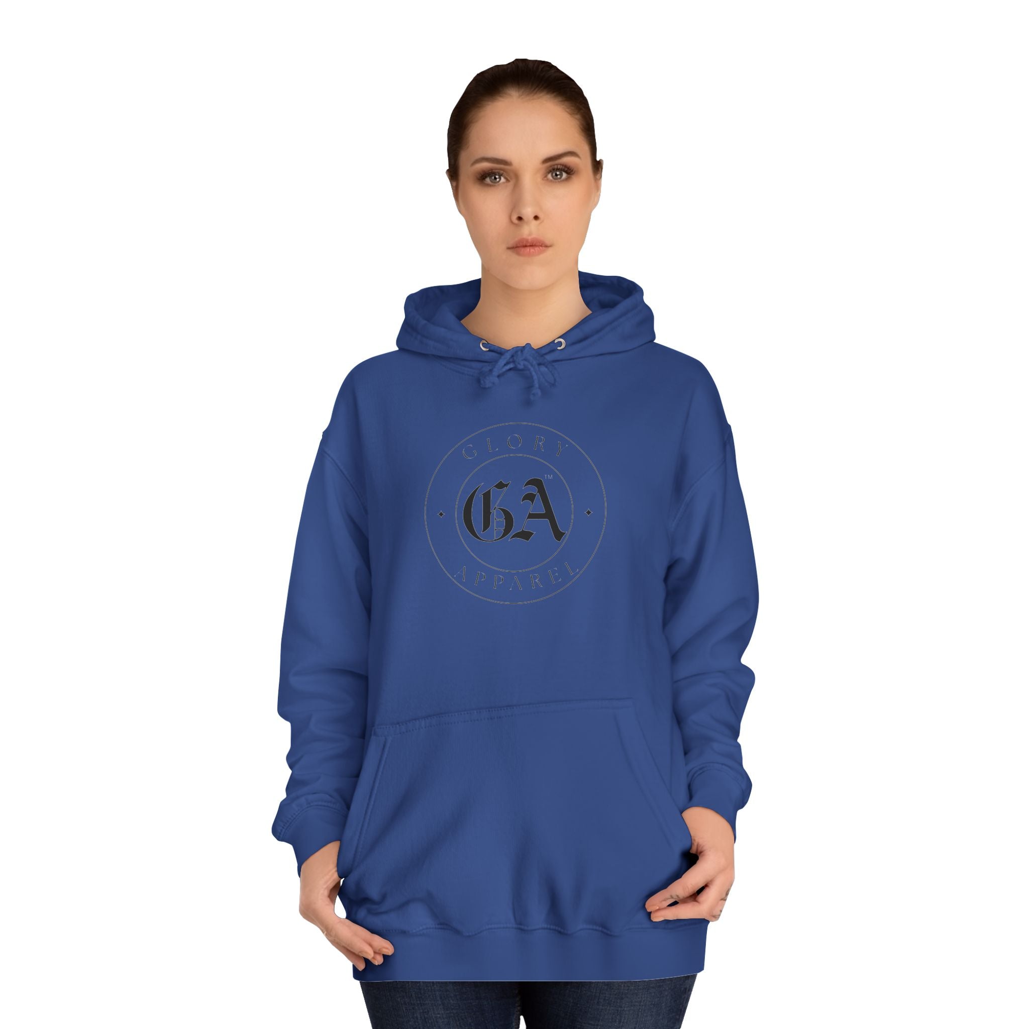 Collection of Glory Apparel Cozy Unisex College Hoodie  - Perfect for Campus Life & Casual Wear in a gallery layout