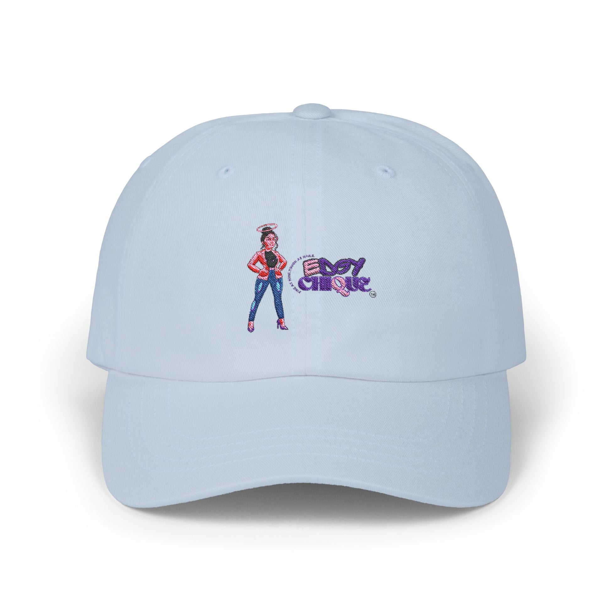 Gorra bordada Edgy Chique: gorra moderna y chic para el día a día