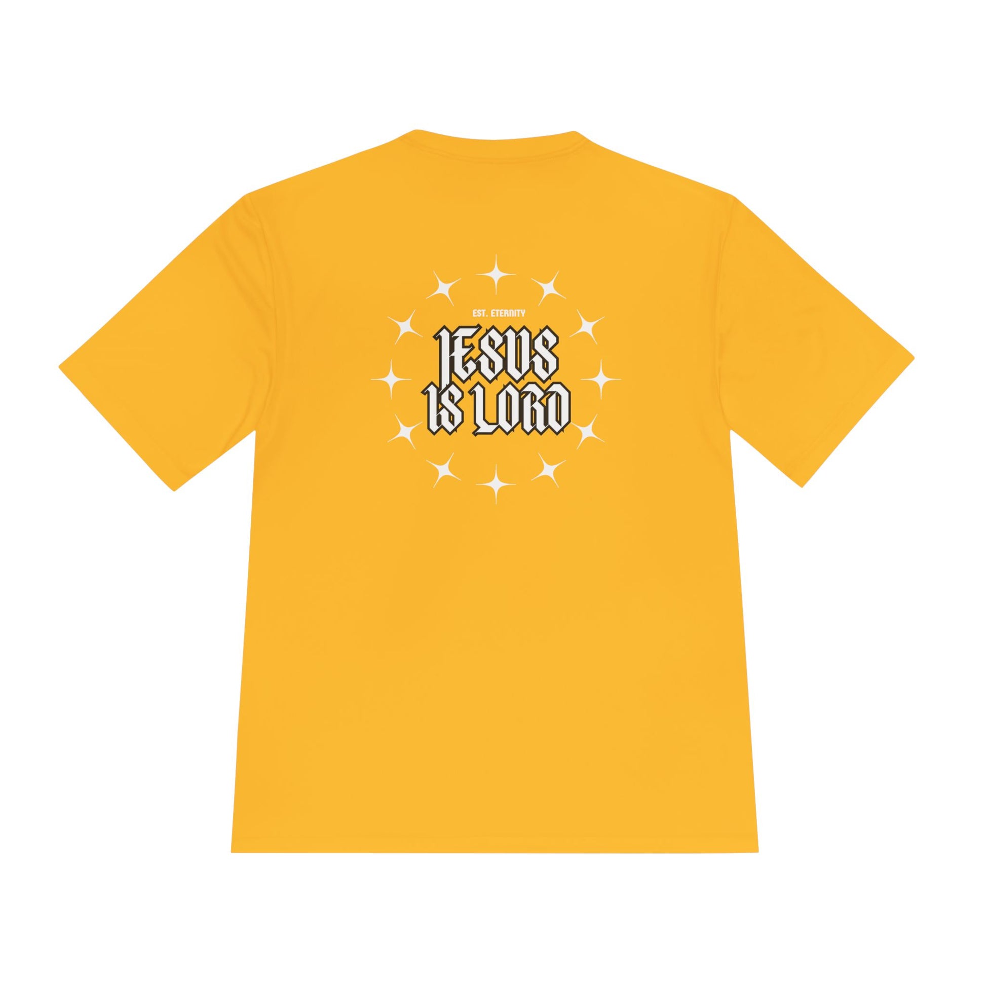 Unisex Moisture Wicking Tee - 'Jesus is Lord' Inspirational Activewear