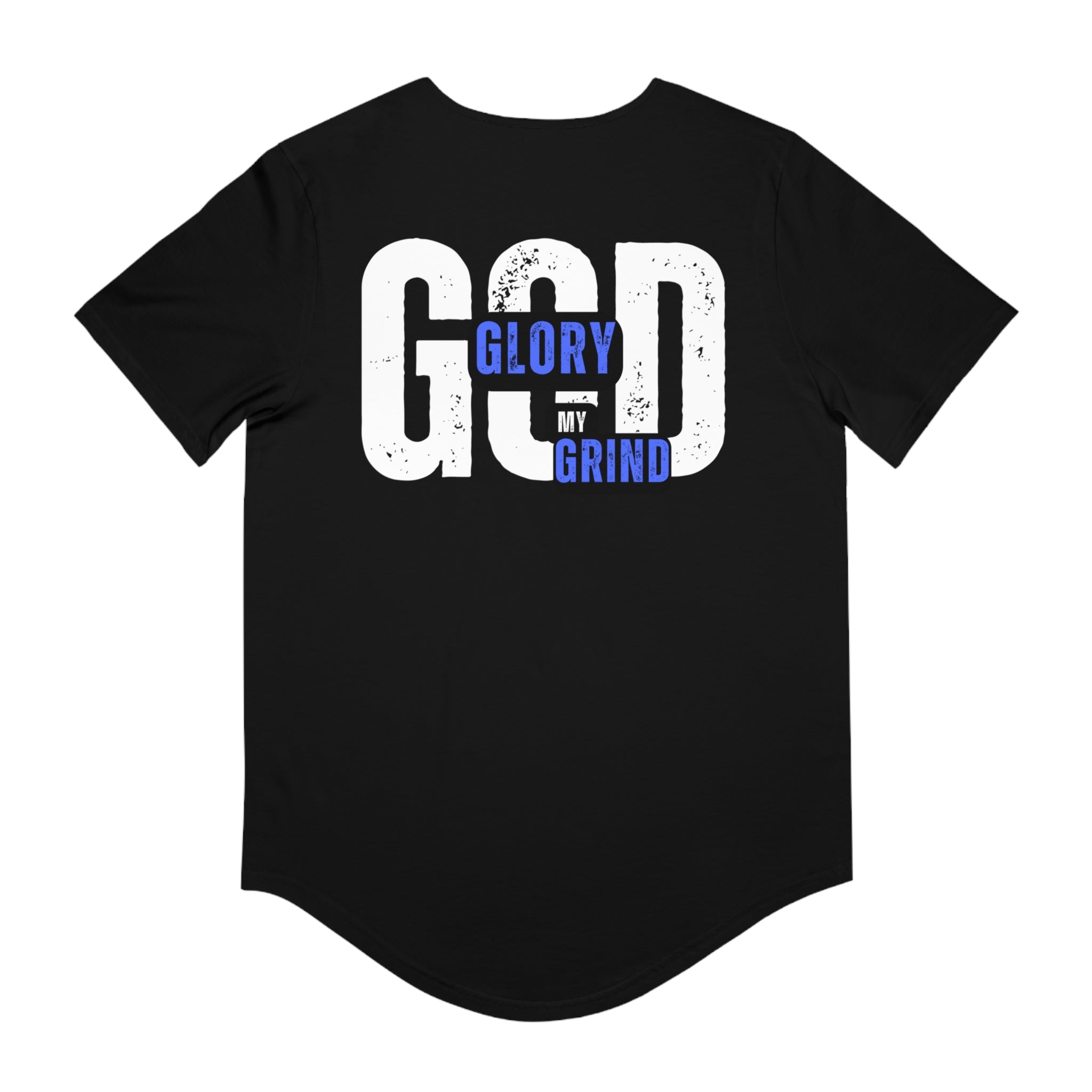 Collection of Men's Jersey Curved Hem Tee - Inspirational Shirt for GRINDERS, Motivational T-Shirt, Gift for Men, Everyday Wear, Casual Style in a gallery layout