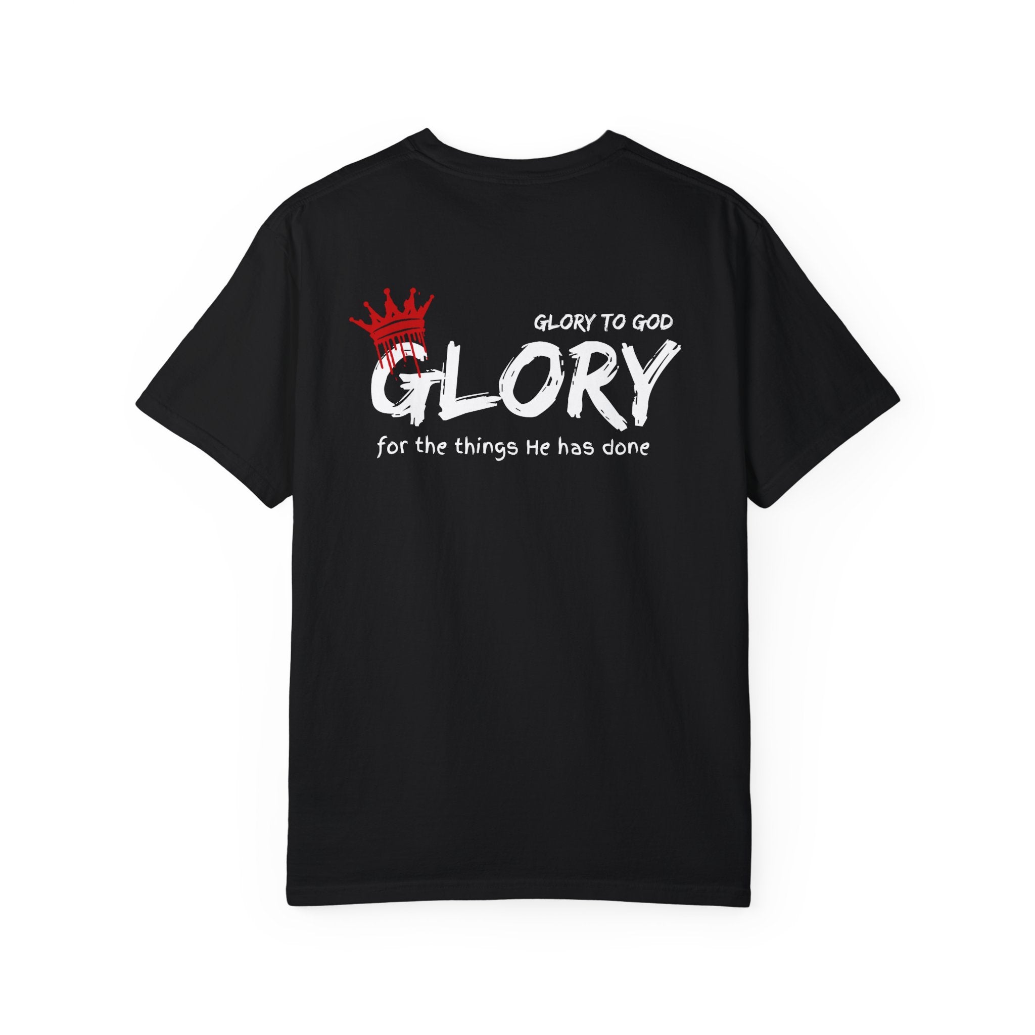 Collection of Faith-Inspired Unisex T-Shirt - 'Glory to God' Design in a gallery layout