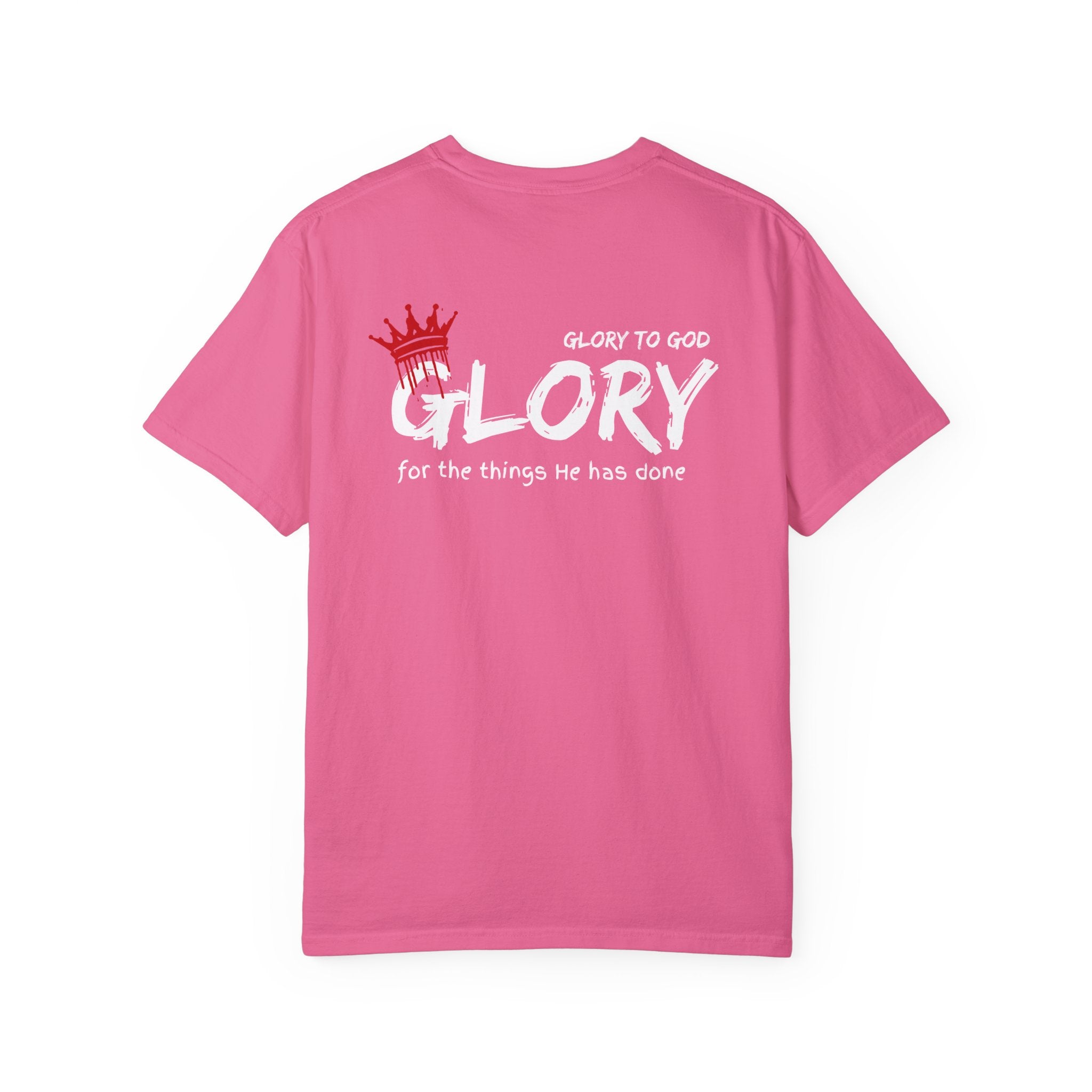 Collection of Faith-Inspired Unisex T-Shirt - 'Glory to God' Design in a gallery layout