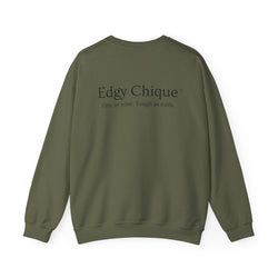 Collection of Edgy Chique Sleek Crewneck Sweatshirt - Fine as Wine, Tough as Nails in a gallery layout
