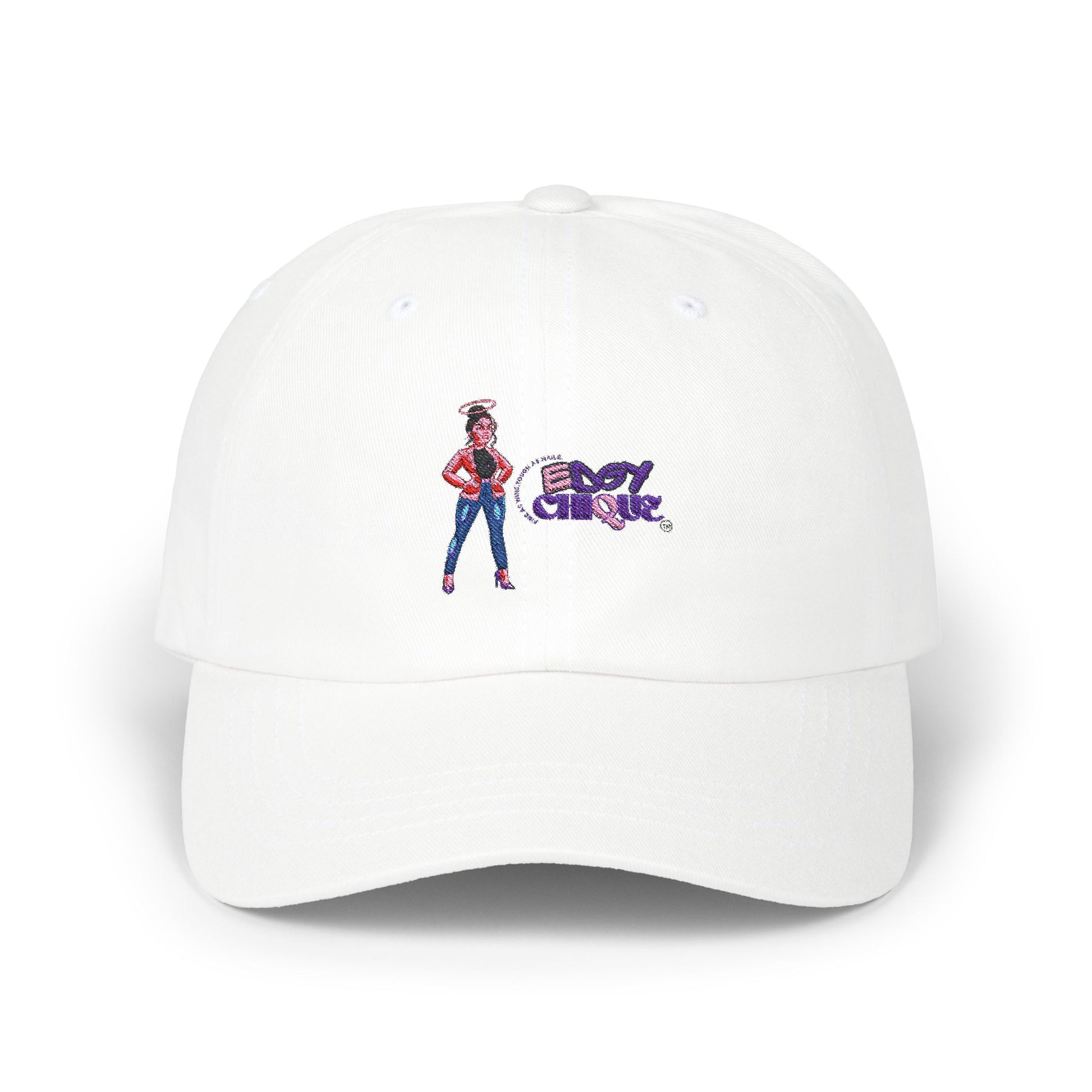 Gorra bordada Edgy Chique: gorra moderna y chic para el día a día