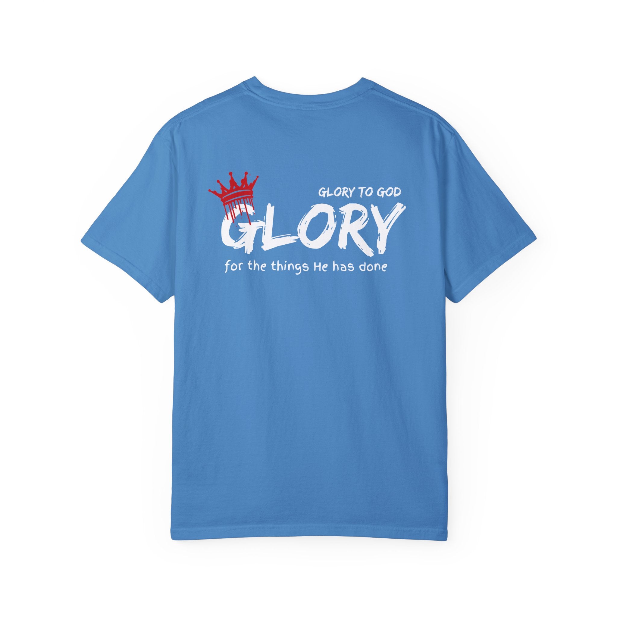 Collection of Faith-Inspired Unisex T-Shirt - 'Glory to God' Design in a gallery layout