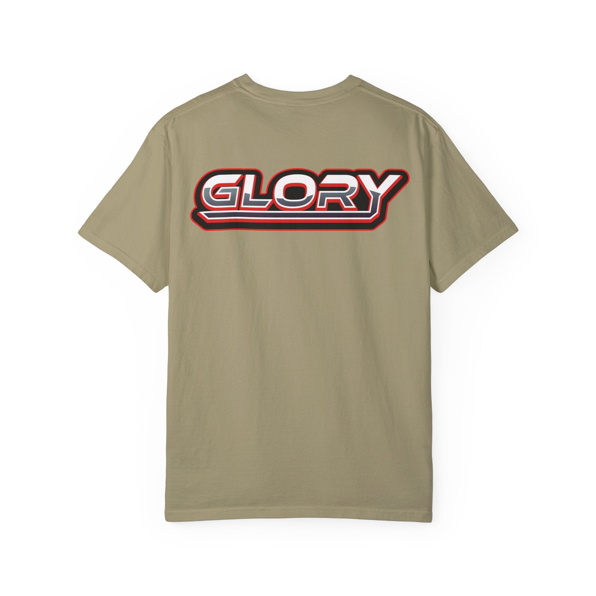 Collection of Unisex 'GLORY' Graphic Tee for Casual Style in a gallery layout