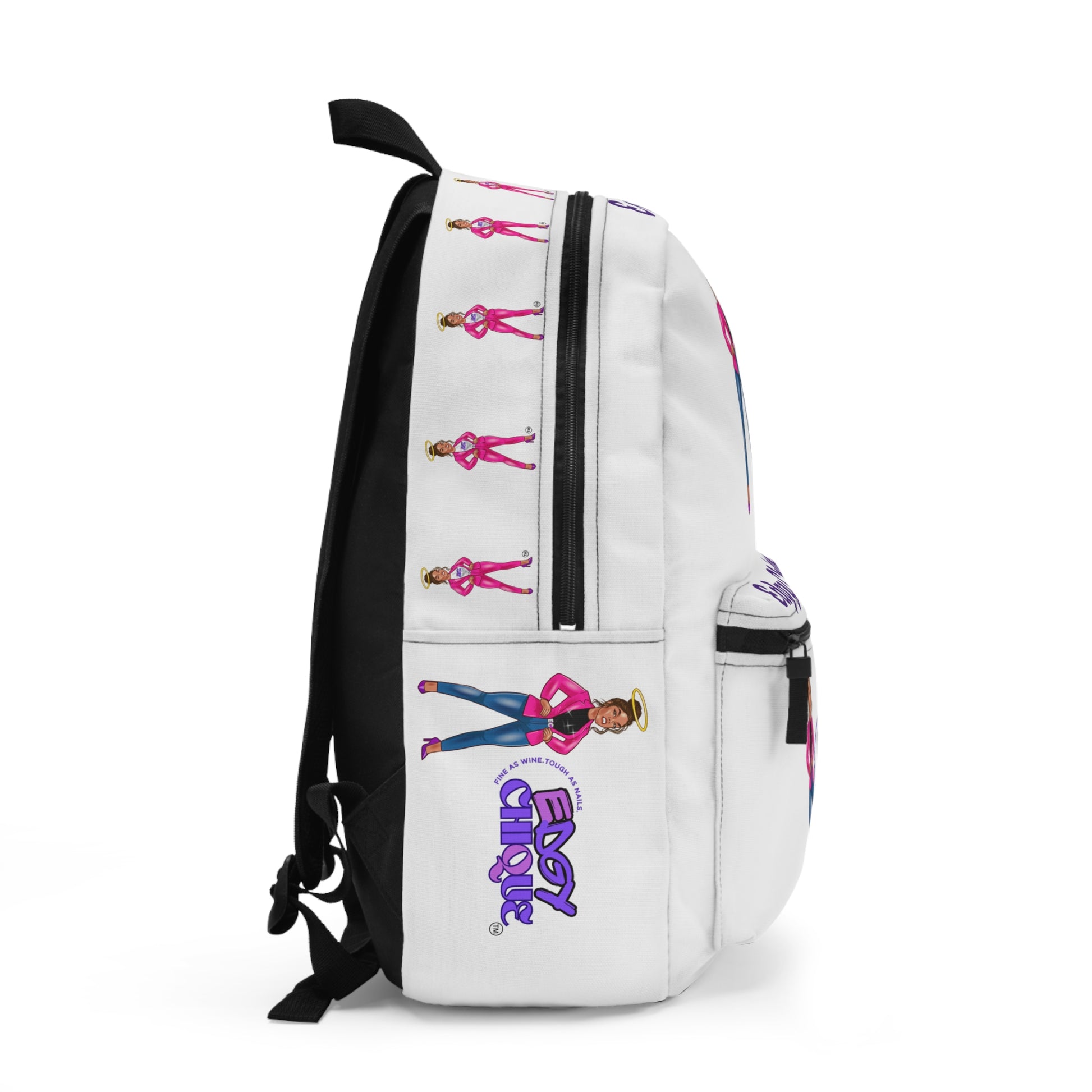 Edgy Chique Stylish Backpack - Trendy Design for Fashion Lovers