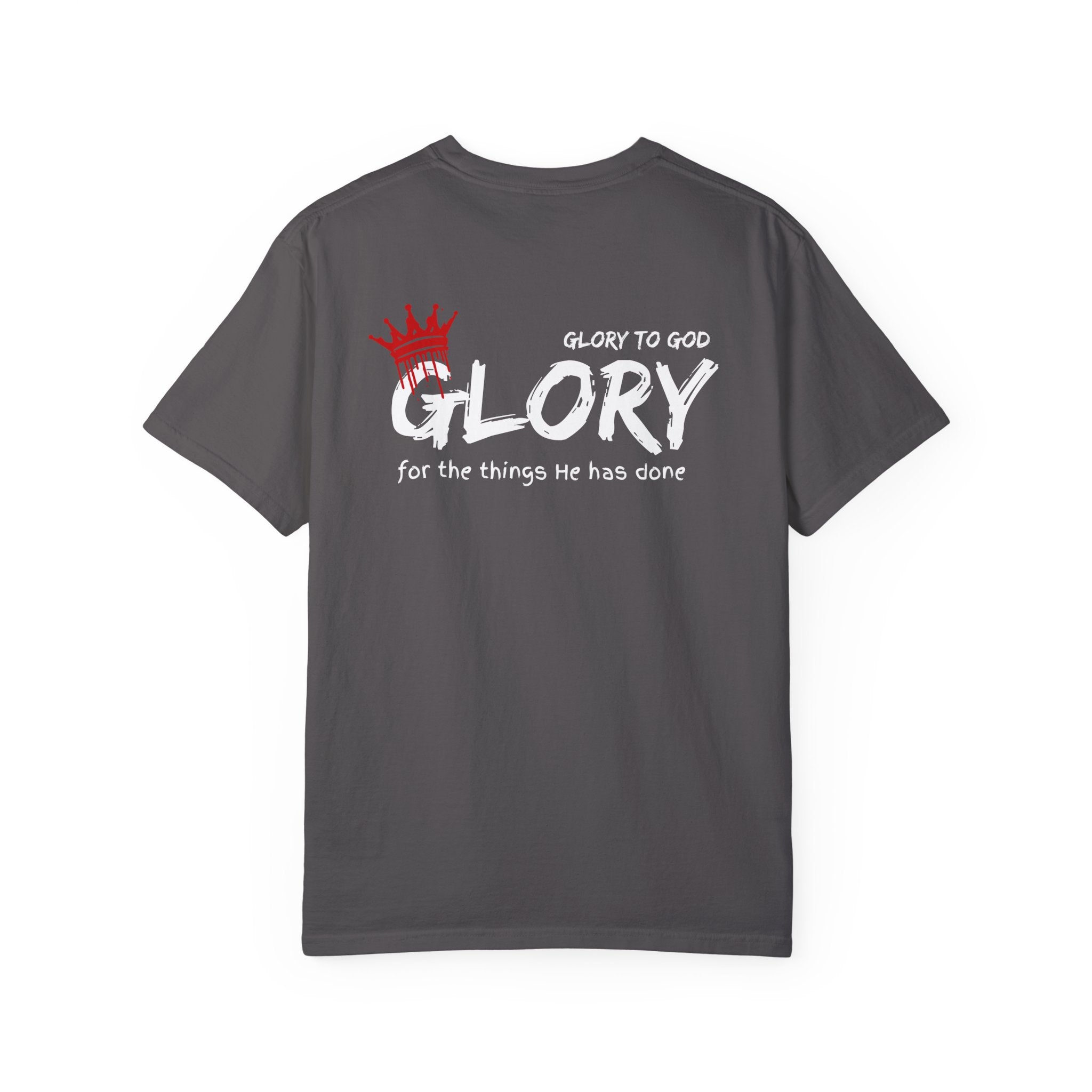 Collection of Faith-Inspired Unisex T-Shirt - 'Glory to God' Design in a gallery layout