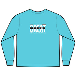 Collection of Glory Gear-Unisex Long Sleeve T-Shirt - Hallelujah Born Great - ComfortWash® in a gallery layout
