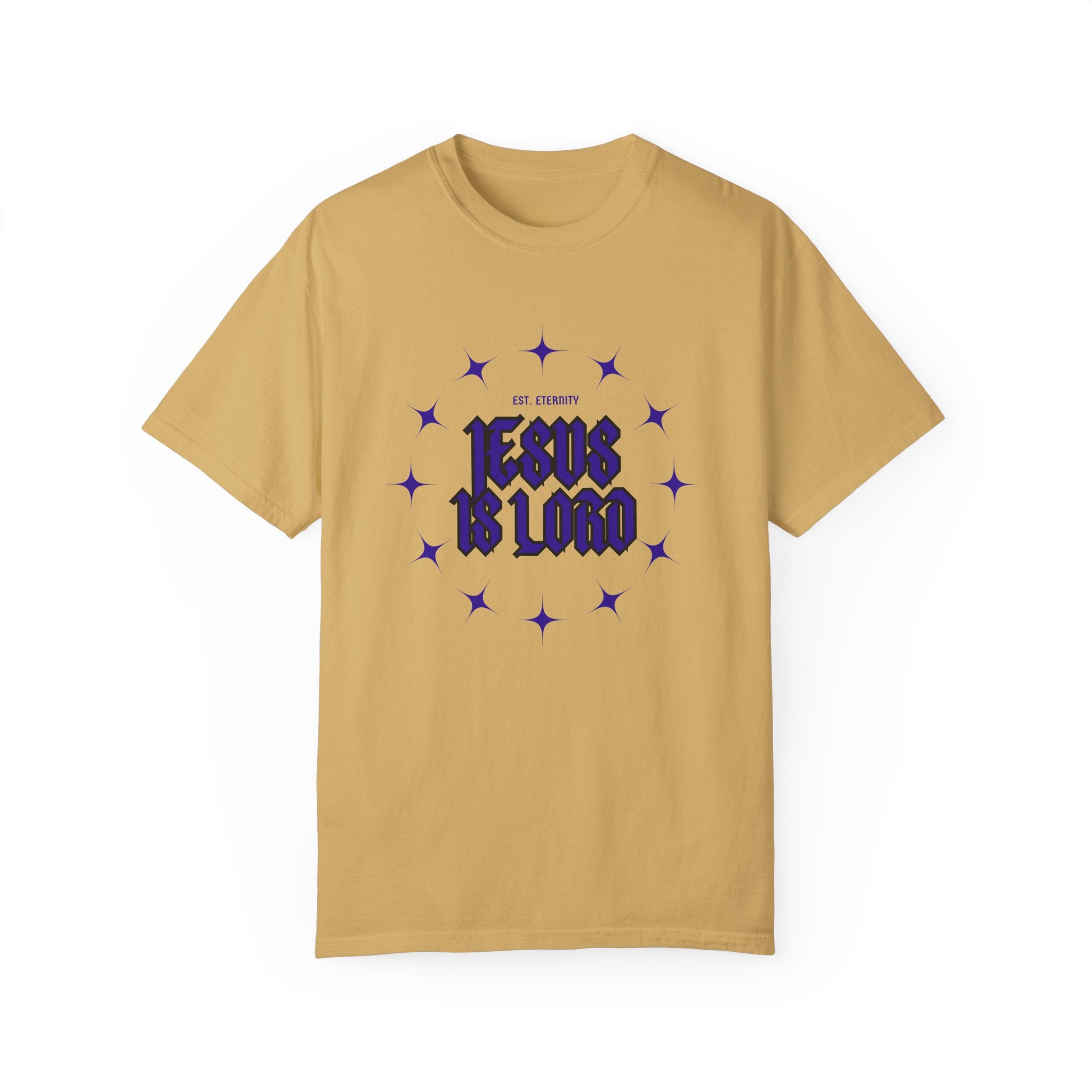 Collection of Inspirational Unisex T-Shirt - 'Jesus is Lord' Design - Perfect for Faith-Based Celebrations in a gallery layout