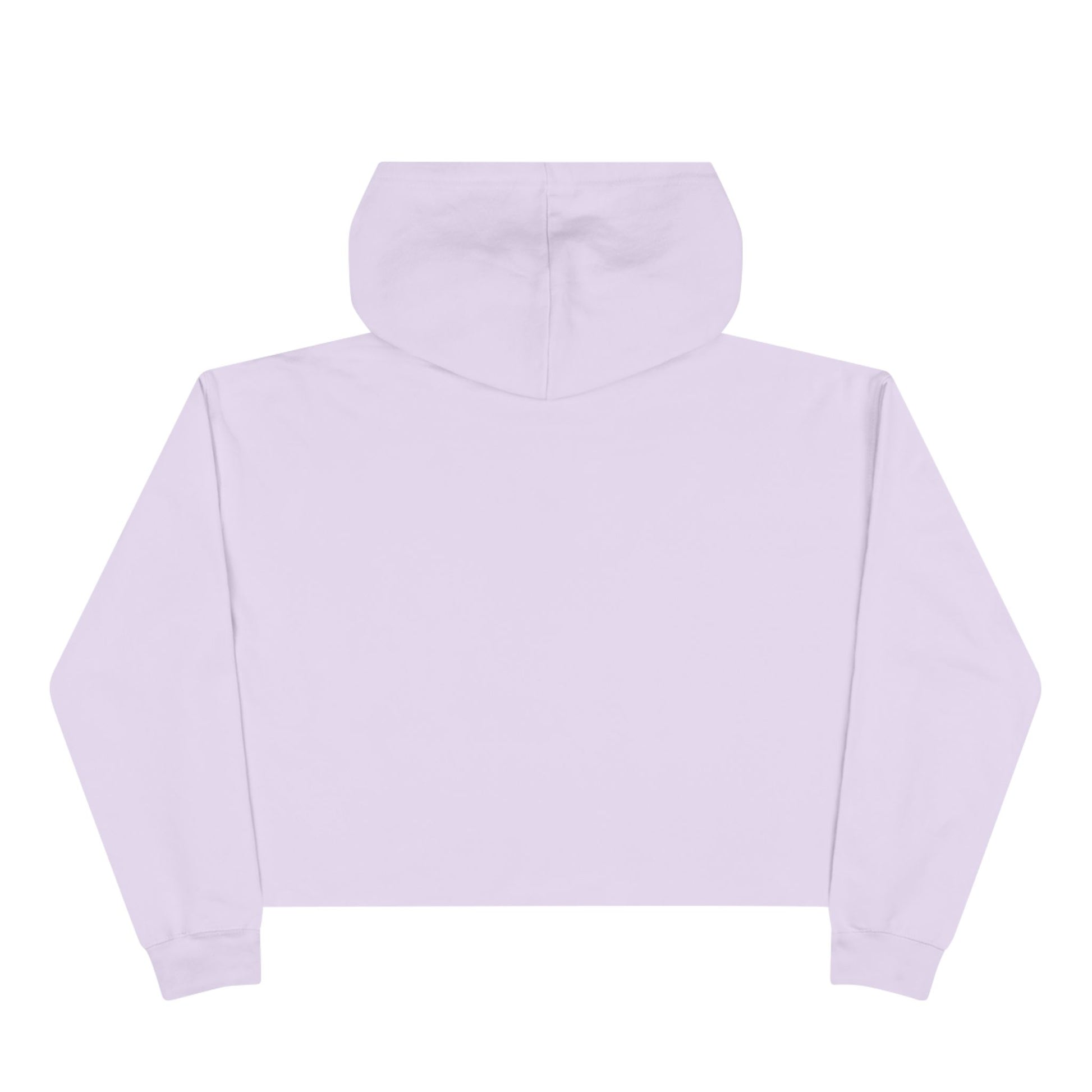 Sudadera con capucha corta y elegante de estilo atrevido