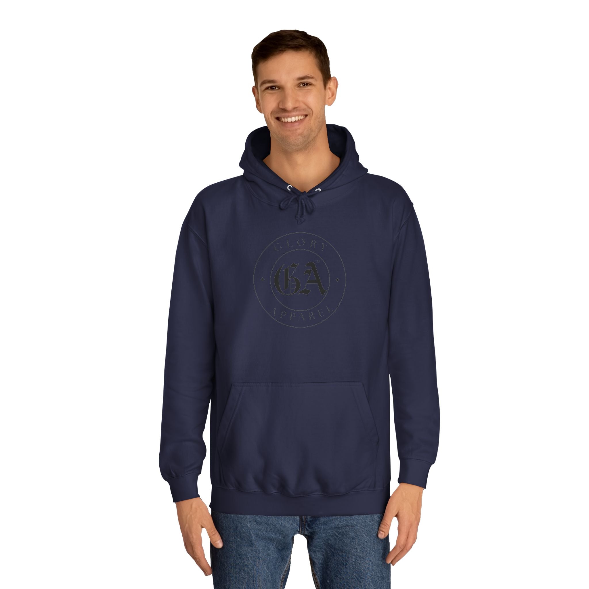 Collection of Glory Apparel Cozy Unisex College Hoodie  - Perfect for Campus Life & Casual Wear in a gallery layout