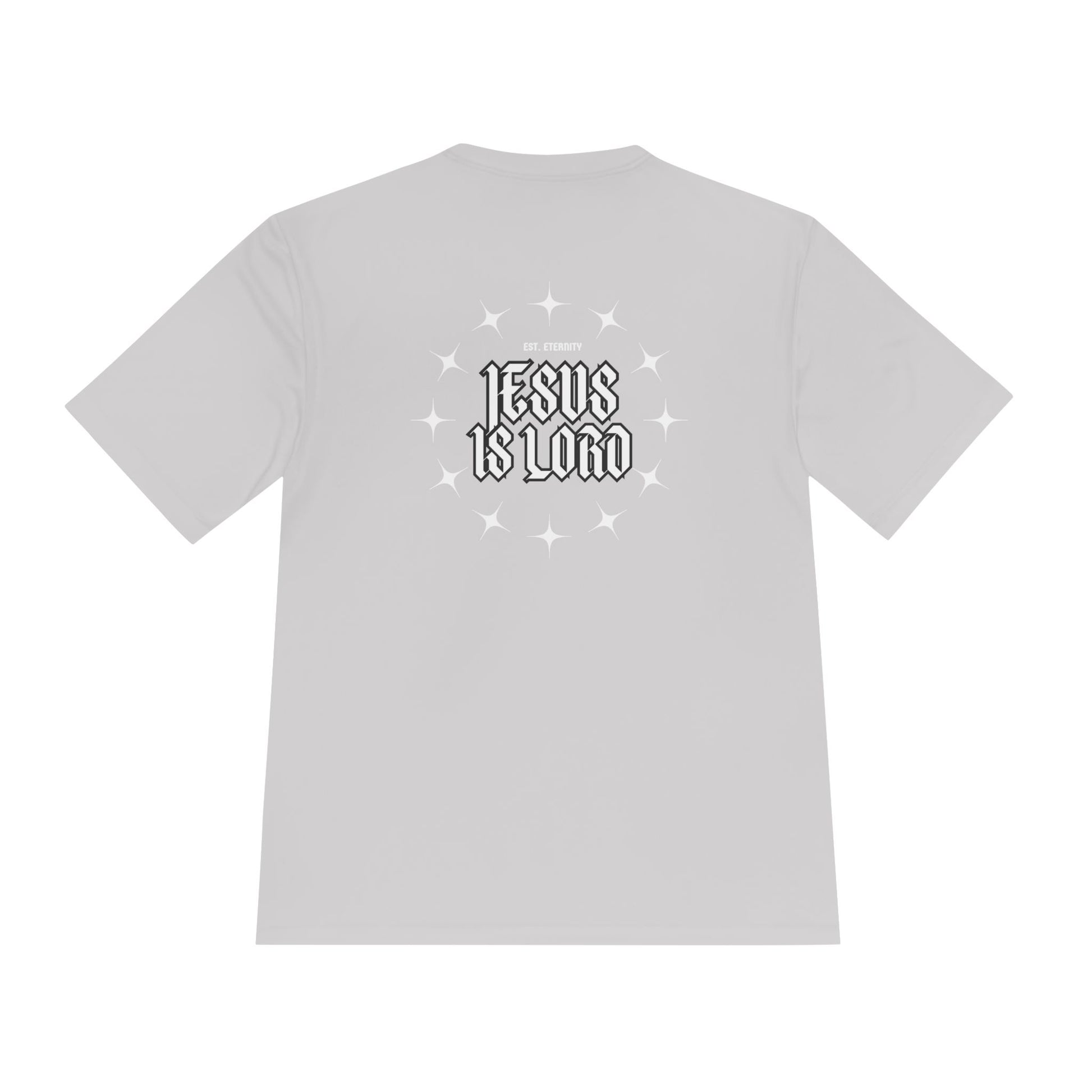 Unisex Moisture Wicking Tee - 'Jesus is Lord' Inspirational Activewear