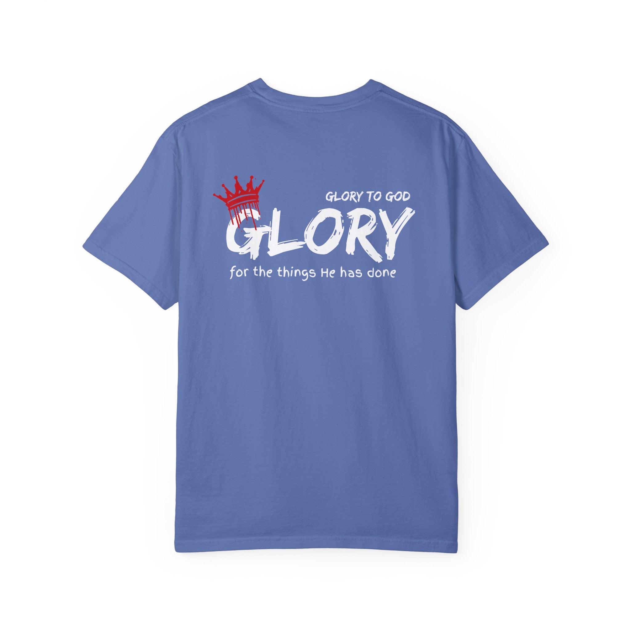 Collection of Faith-Inspired Unisex T-Shirt - 'Glory to God' Design in a gallery layout
