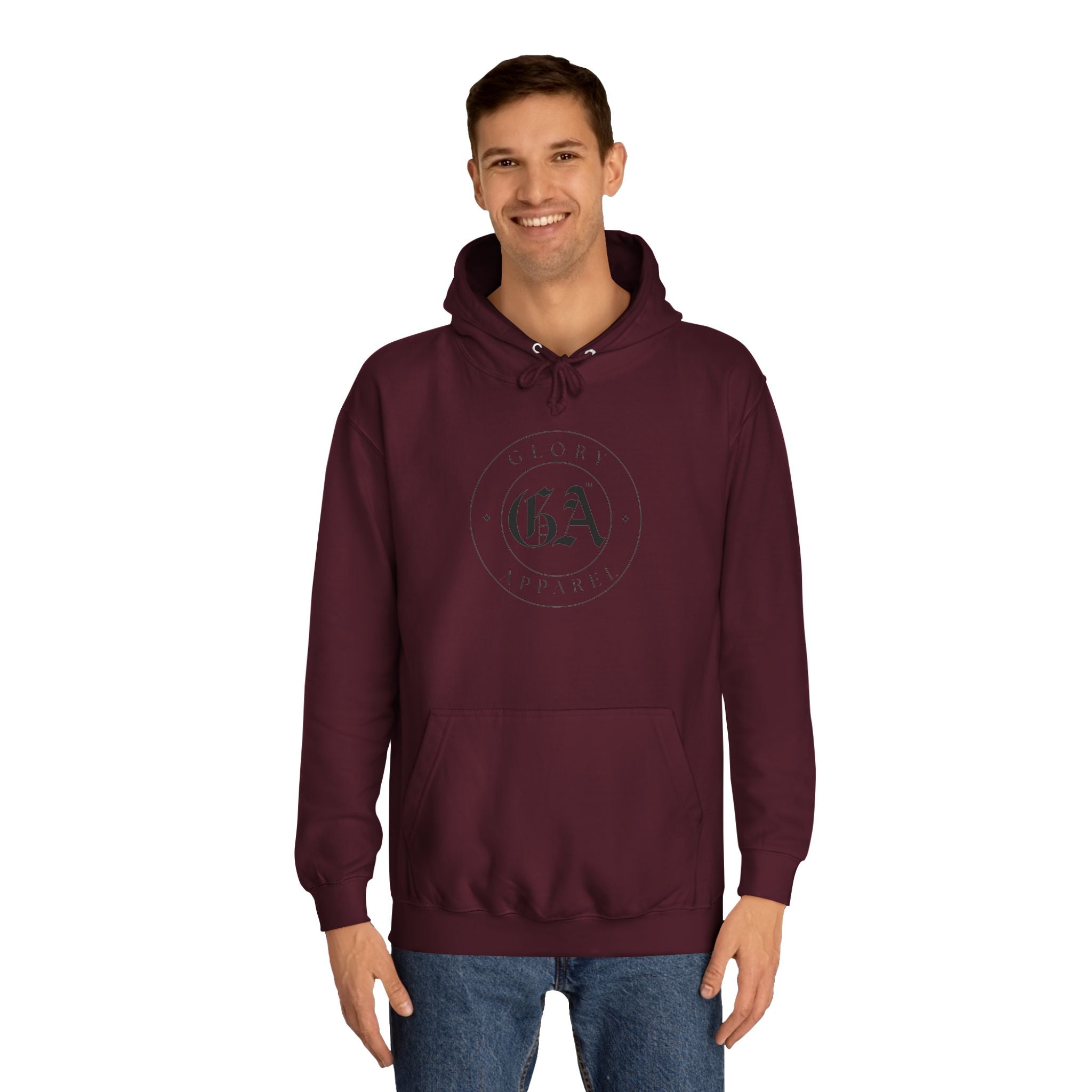 Collection of Glory Apparel Cozy Unisex College Hoodie  - Perfect for Campus Life & Casual Wear in a gallery layout