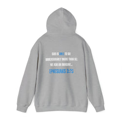 Collection of God Is Able Unisex Hooded Sweatshirt in a gallery layout