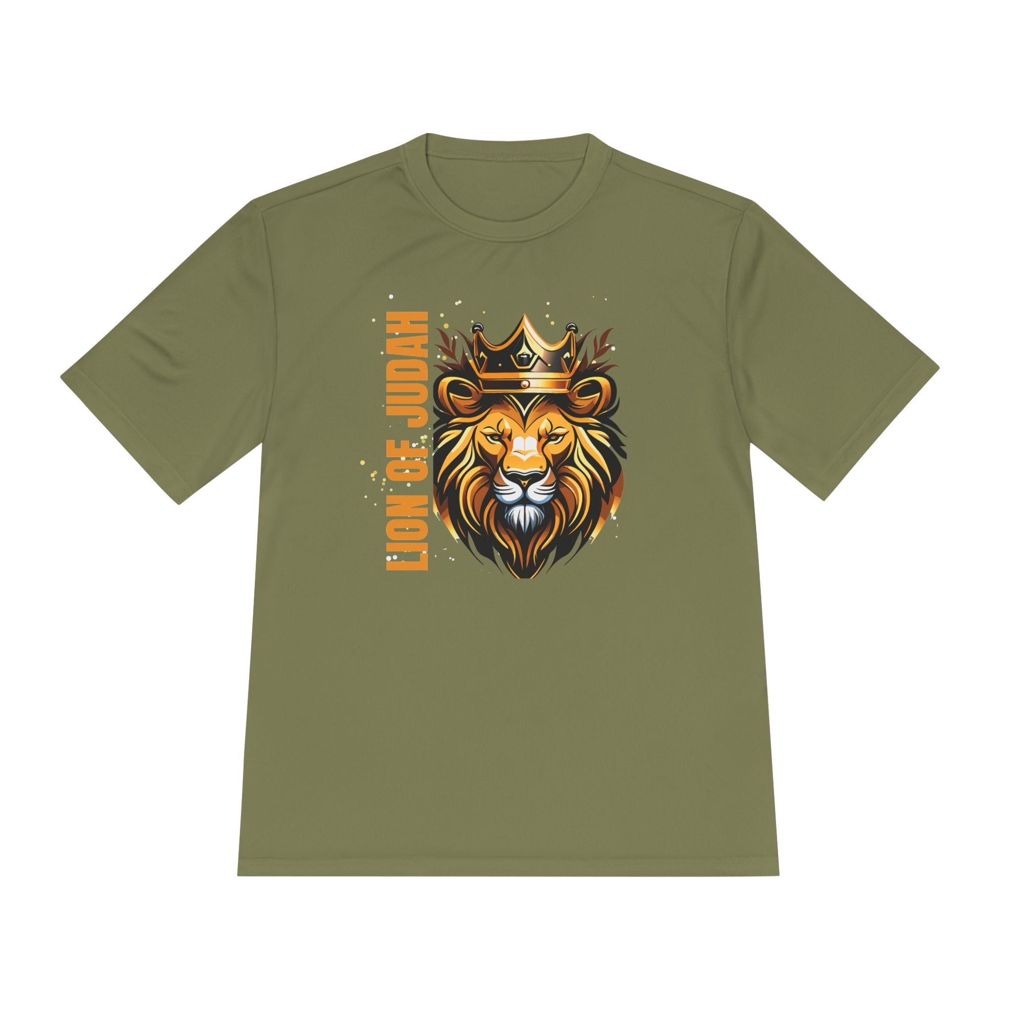 Collection of Lion of Judah Unisex Moisture Wicking Tee - Stylish Performance Shirt for Active Lifestyle in a gallery layout