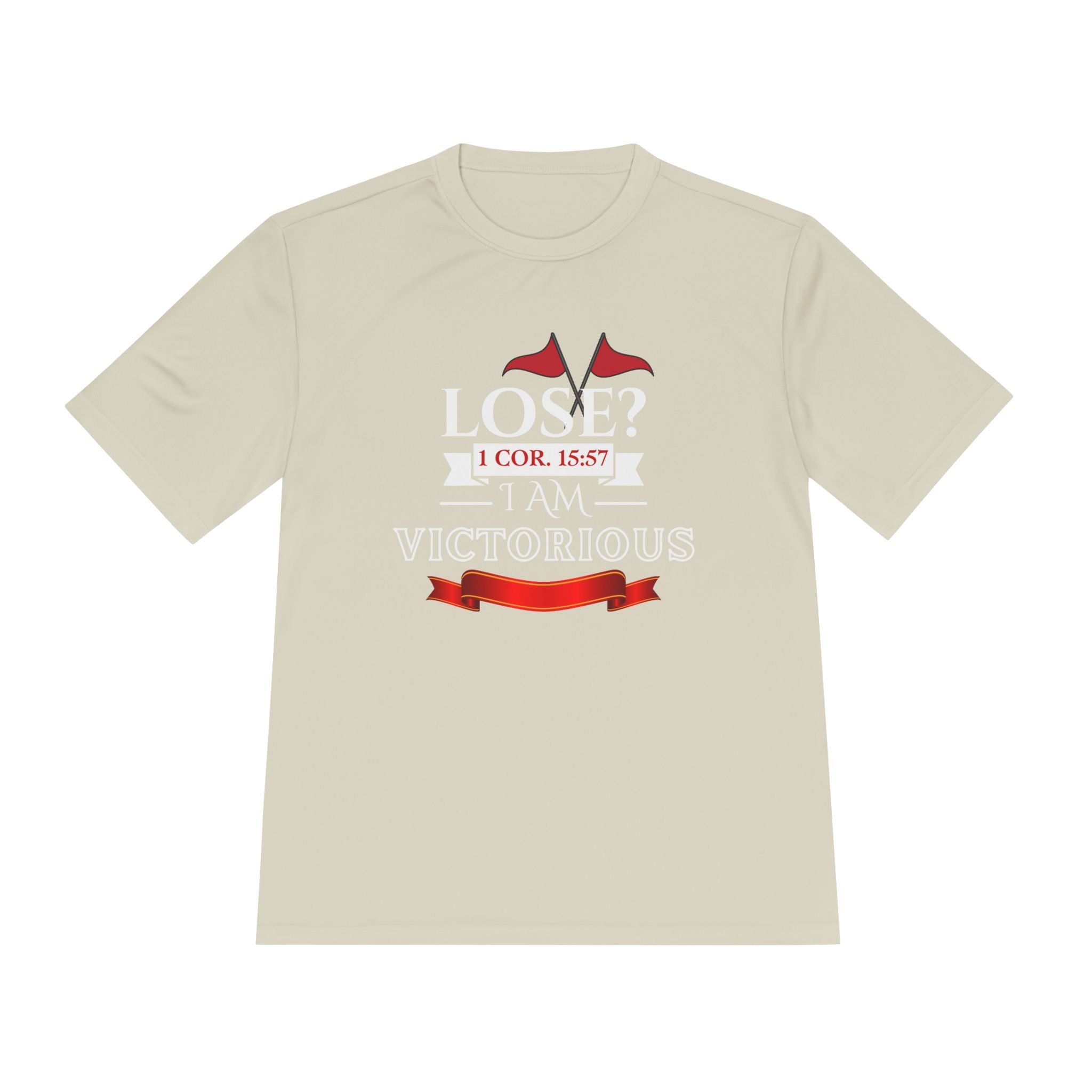 Collection of Victorious Faith Unisex Moisture Wicking Tee - I COR. 15:57 in a gallery layout