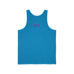 Collection of Edgy Chique Unisex Jersey Tank - Fun & Stylish Graphic Tank Top for Everyday Wear in a gallery layout