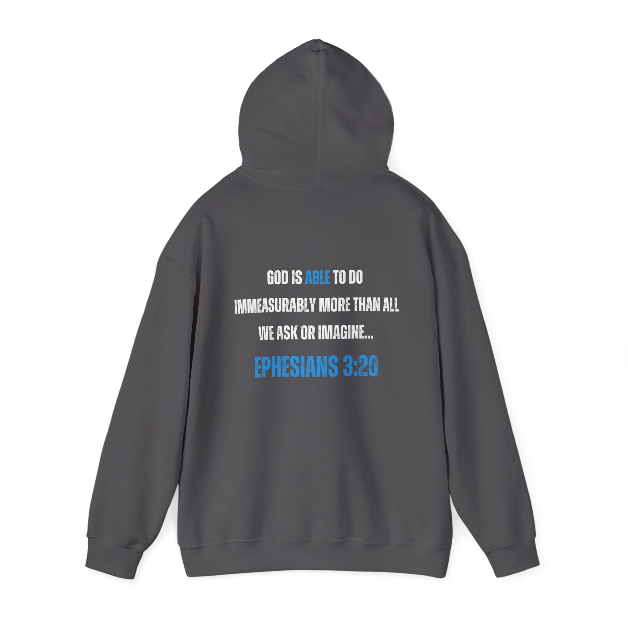 Collection of God Is Able Unisex Hooded Sweatshirt in a gallery layout