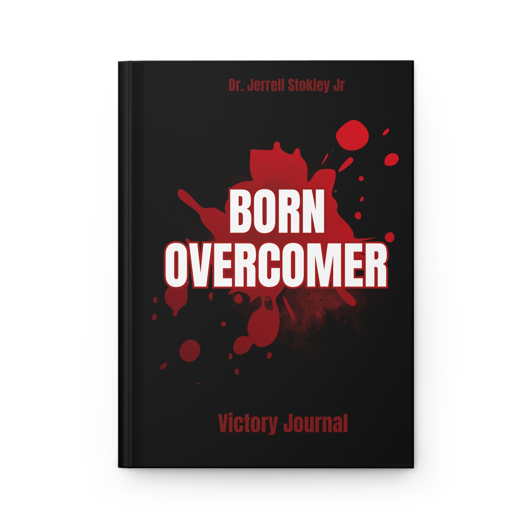 Collection of Born Overcomer Hardcover Victory Journal - Motivational Journal for Resilience and Growth in a gallery layout