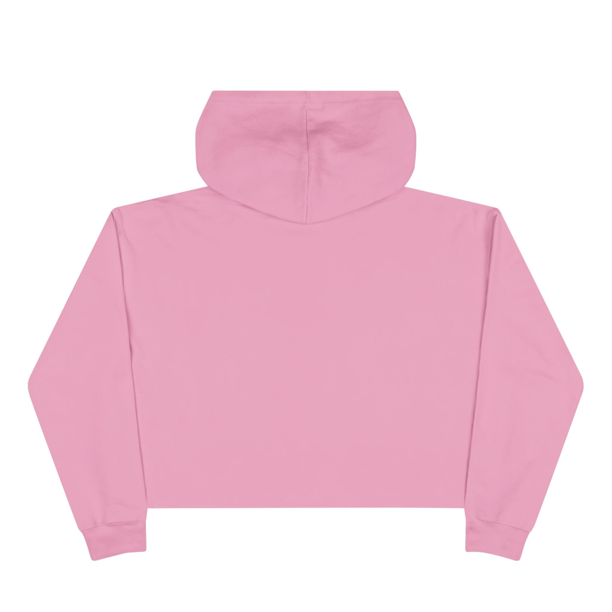 Sudadera con capucha corta y elegante de estilo atrevido