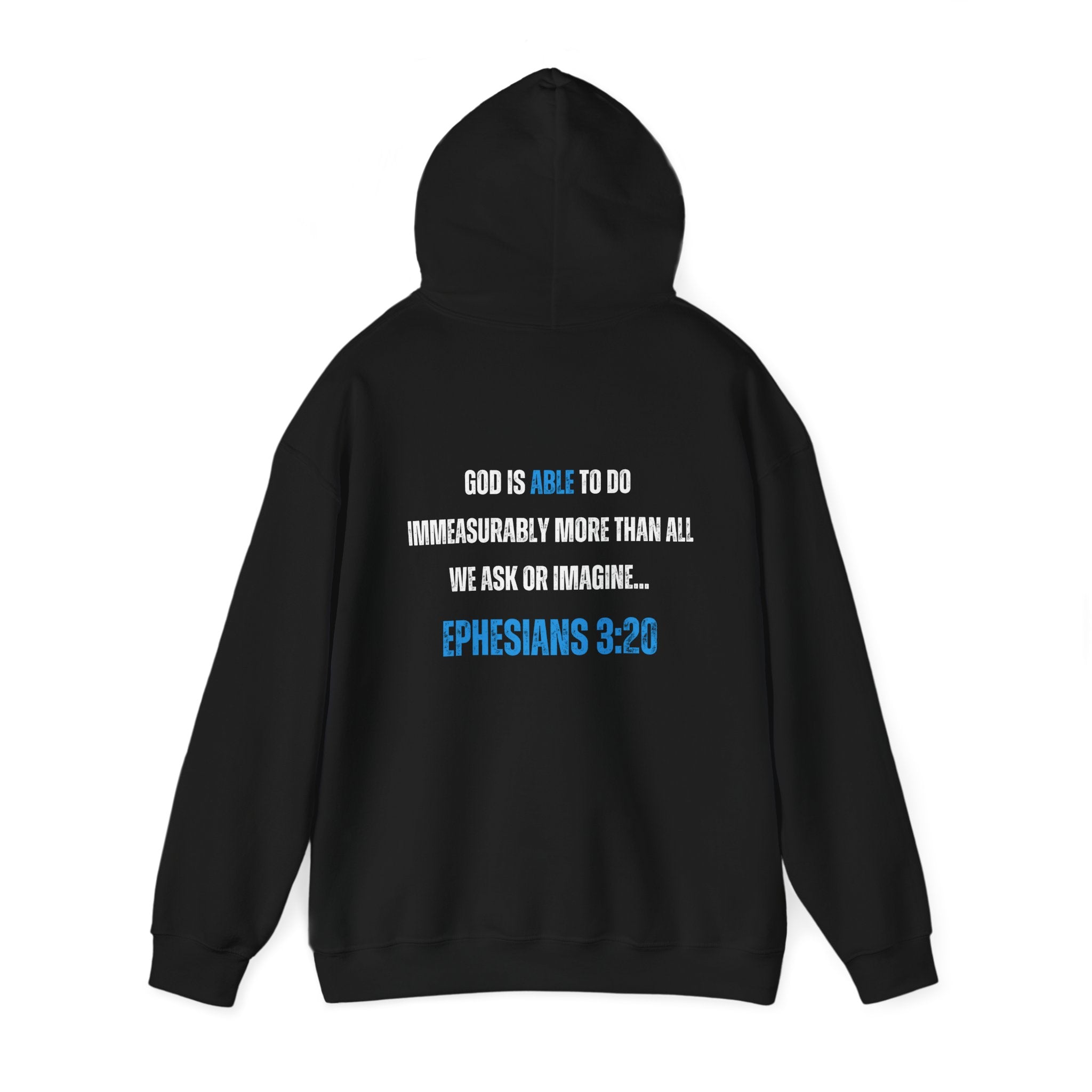 Collection of God Is Able Unisex Hooded Sweatshirt in a gallery layout