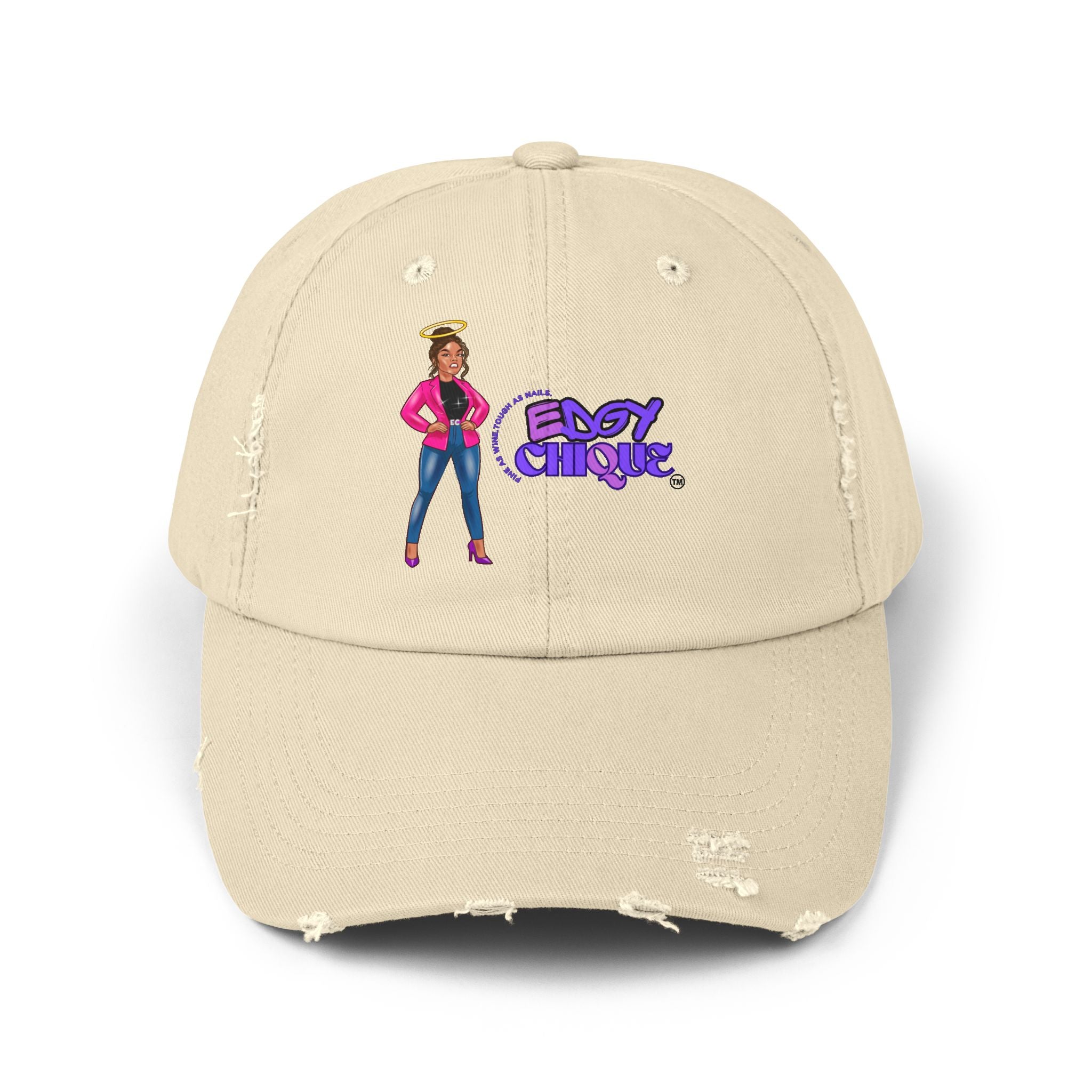 Collection of Gorra unisex desgastada y elegante: gorra moderna para personas a la moda in a gallery layout