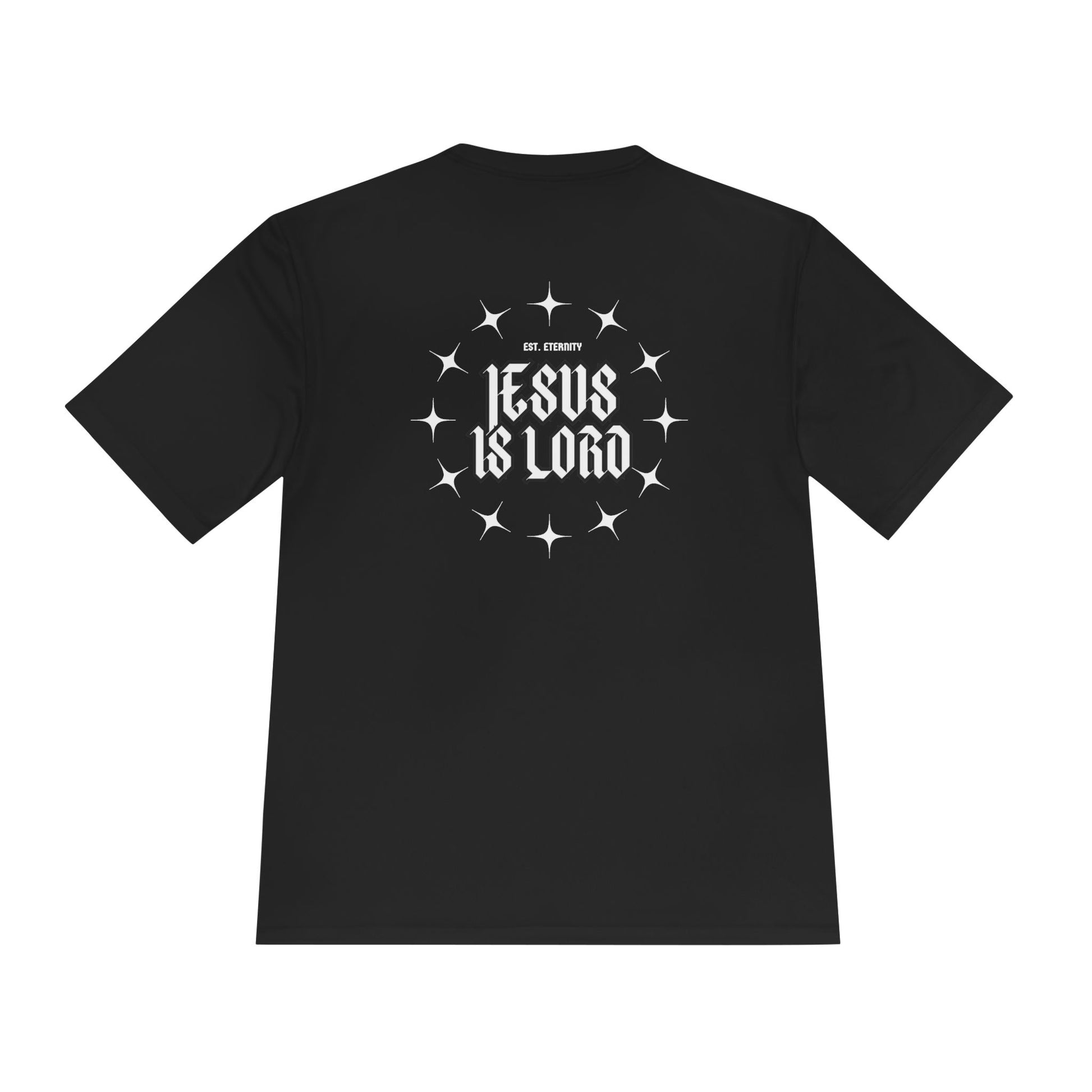 Unisex Moisture Wicking Tee - 'Jesus is Lord' Inspirational Activewear