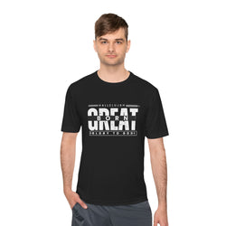 Collection of Inspirational Unisex Moisture Wicking Tee - 'Born Great' Design in a gallery layout